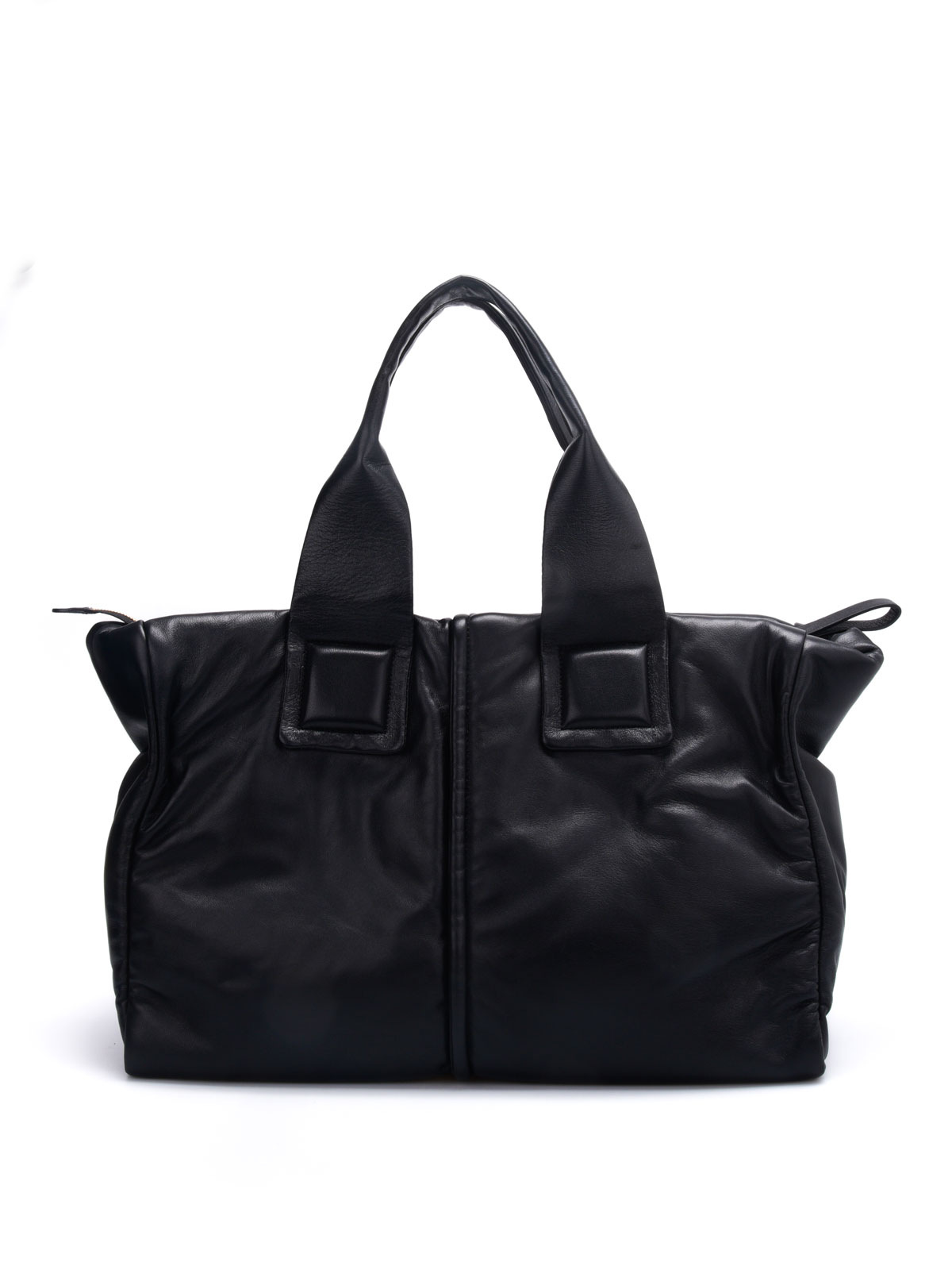 【関税＆送料込み】Moncler Bags.. Moncler - Black Logo Mommy Bag - annameglio.com shop online