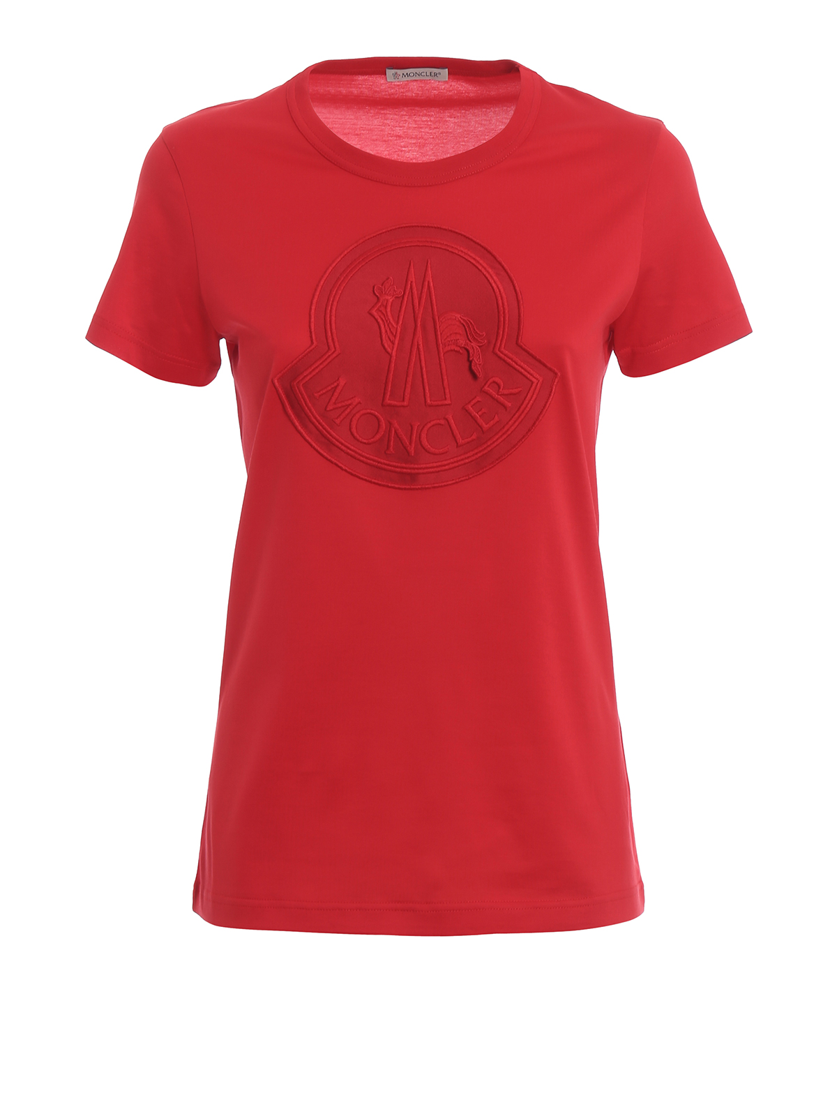 Tシャツ Moncler - Tシャツ - 赤 - E109380629008390X45C