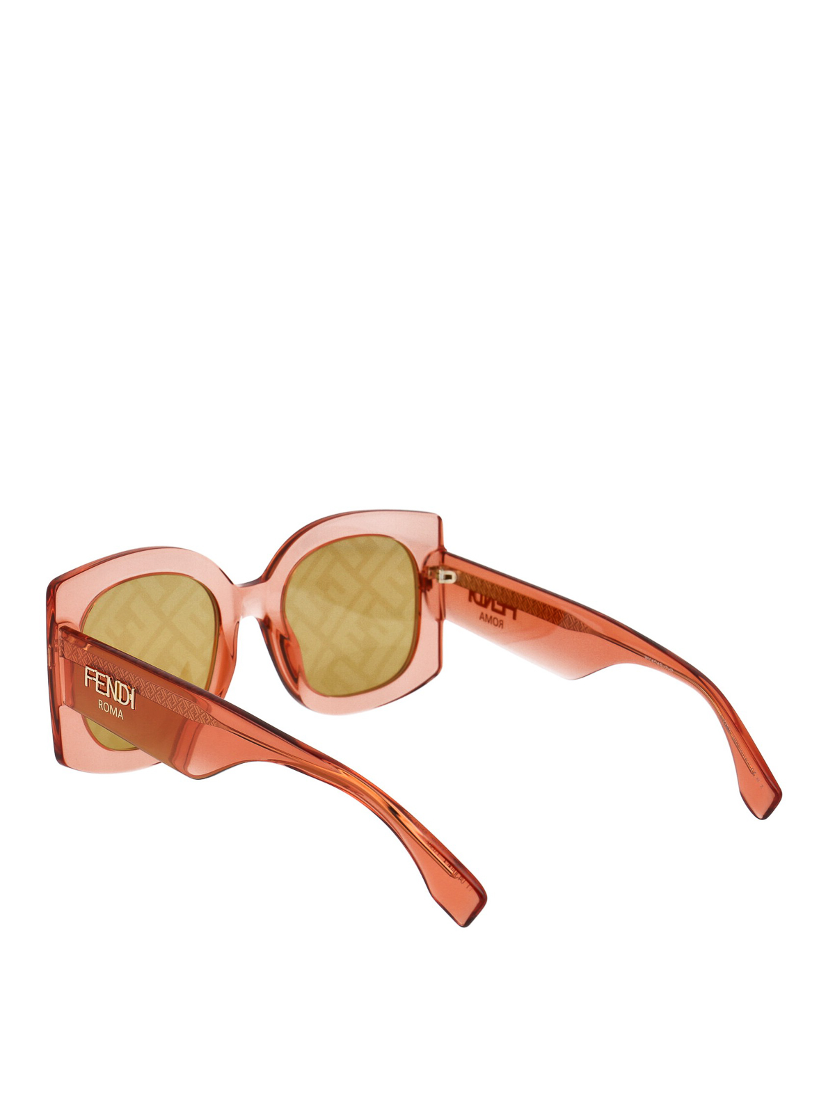 Fendi Monogram lenses sunglasses Orange Women FF0436GSL7QBF