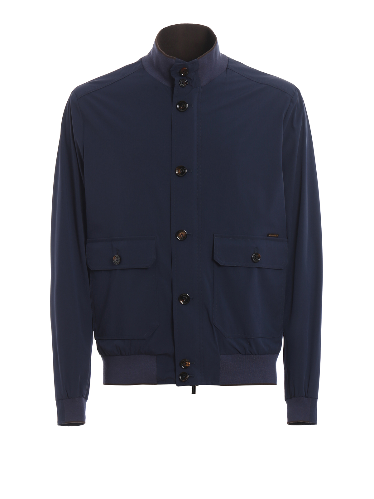 Moorer Carlos bomber jacket - Dark Blue - Men|P19M180STKNIND