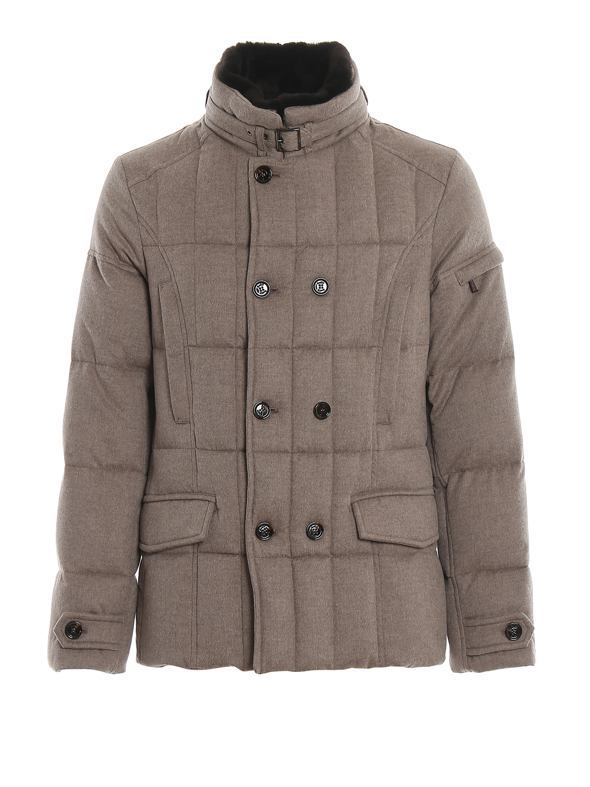 Padded jackets Moorer - Siro cashmere double-breasted puffer