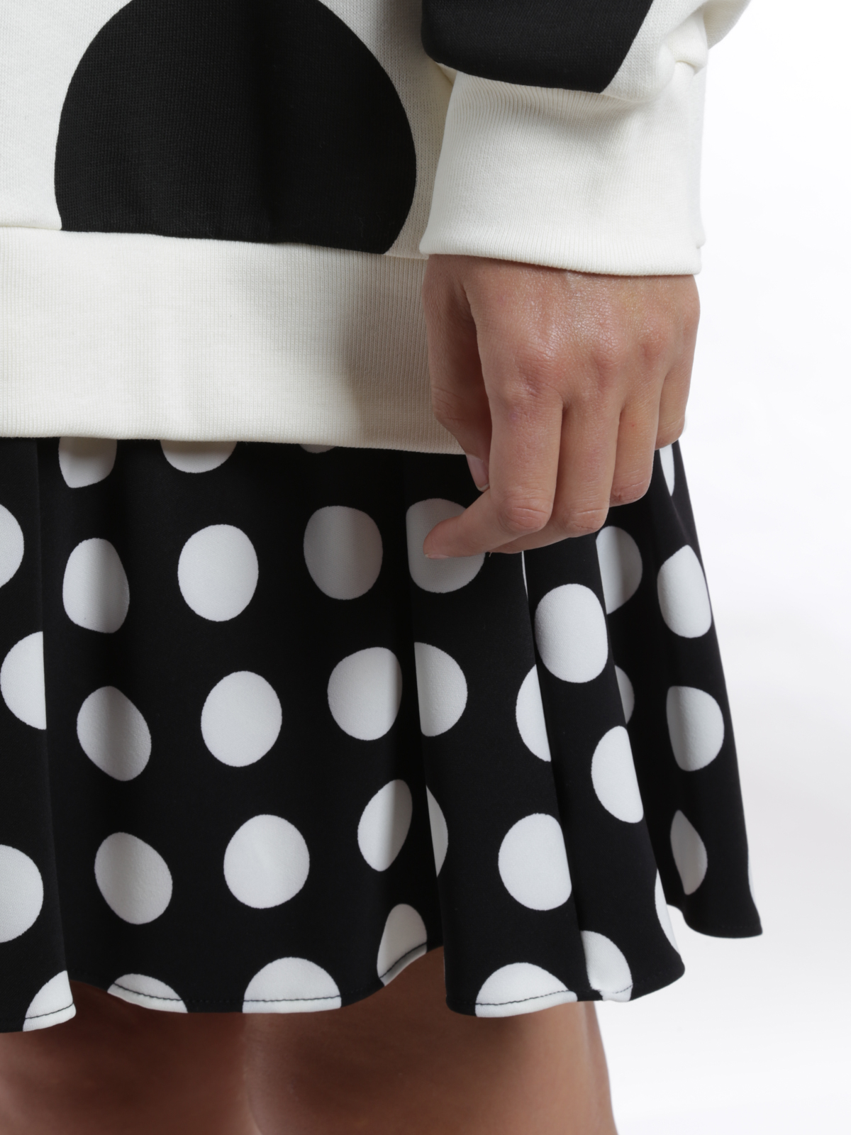 Moschino Boutique Maxi polka dot dress - Multicolour