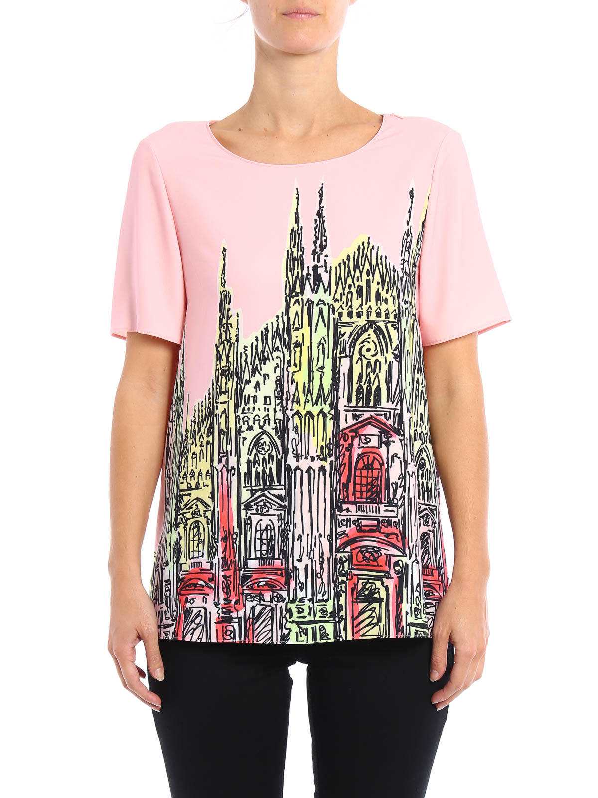Moschino Boutique ブラウス - ピンク|RA022061341133