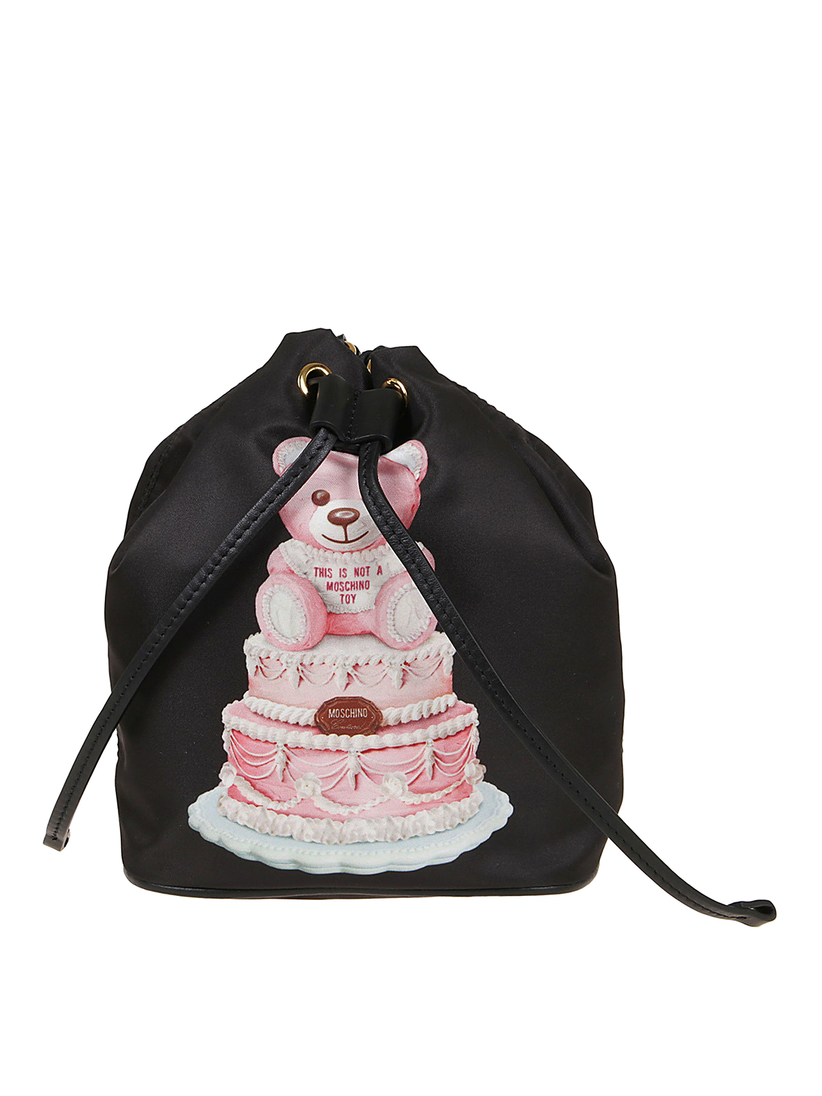 MOSCHINO 【 関税込み 】 Cake Teddy Bear Bucket Bag