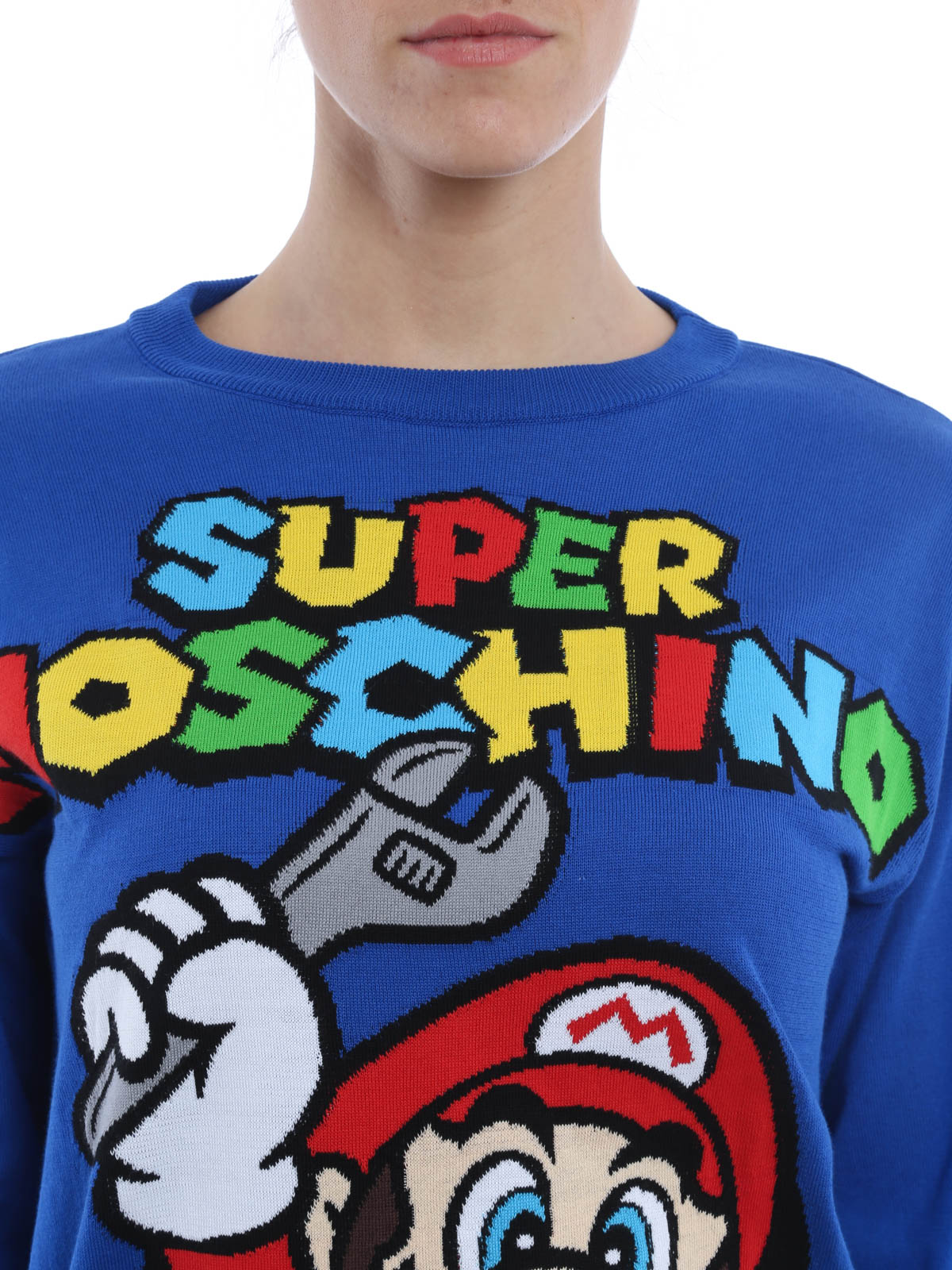 Moschino Super Moschino patterned crewneck | 09230400V0299