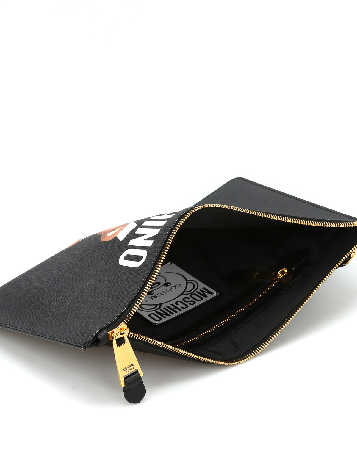 Moschino This is not a Moschino Toy pouch - Black|2A843082101555