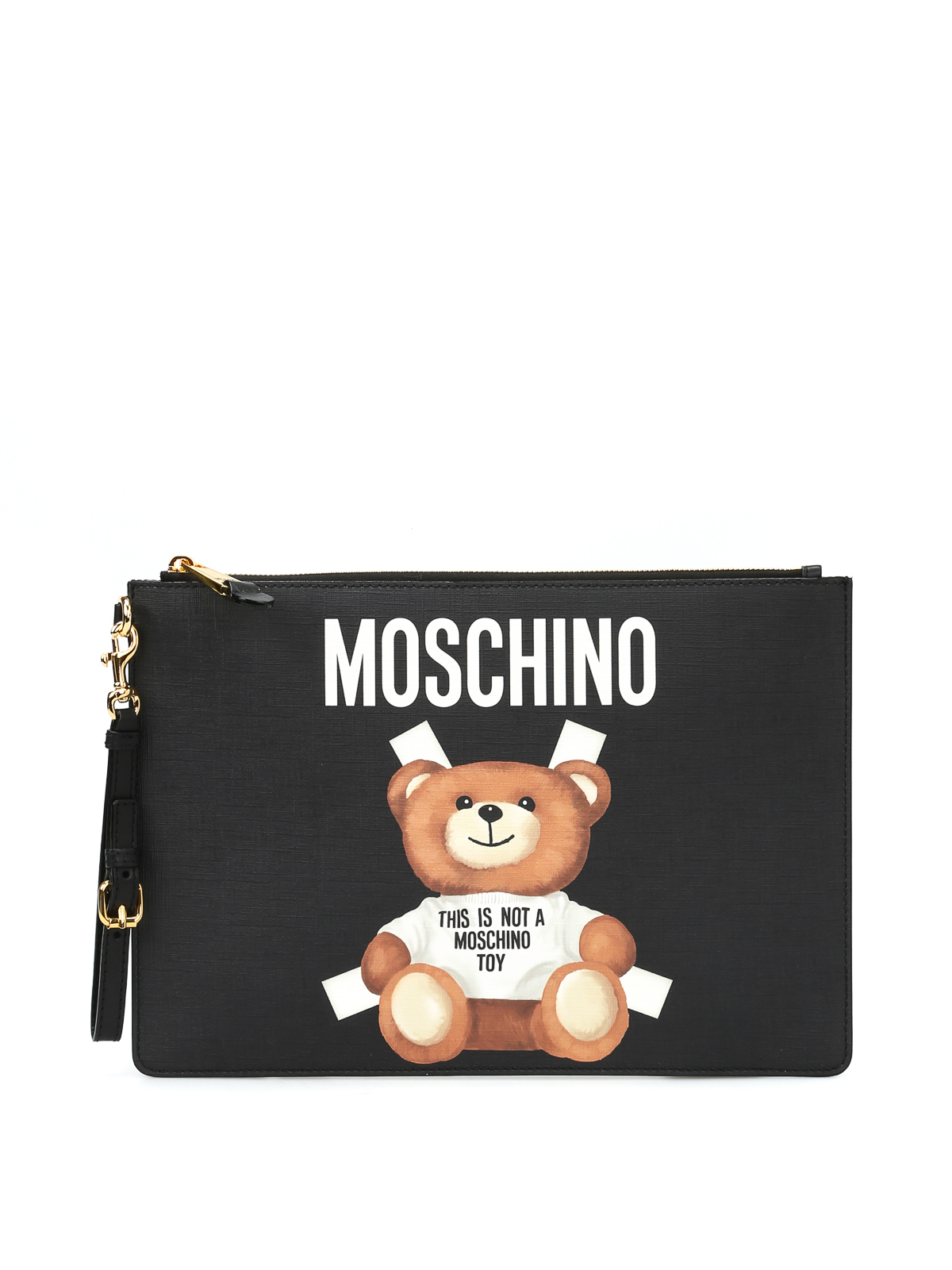 Moschino This is not a Moschino Toy pouch - Black|2A843082101555