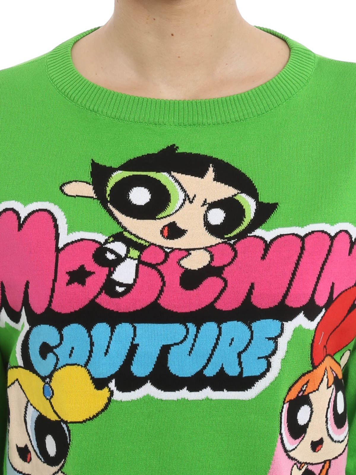 Moschino Couture Powerpuff Girl knitted dress | DJ048504000396