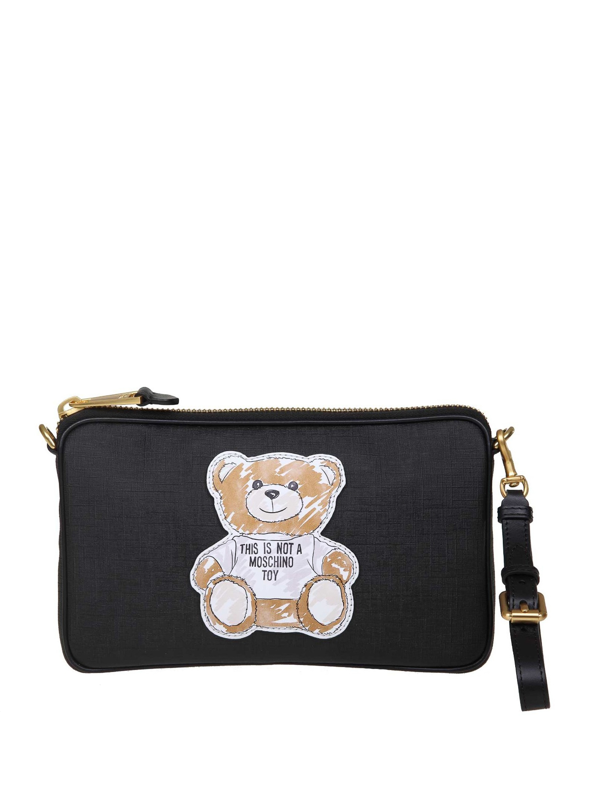 Moschino Teddy Bear Coin Purse in Brown