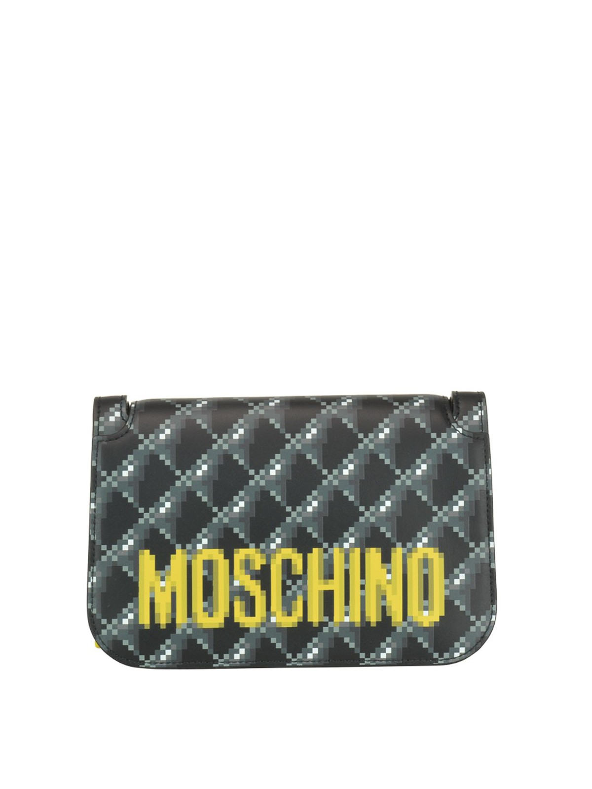 Shop Moschino Bolsa Bandolera - Pixel Capsule In Black