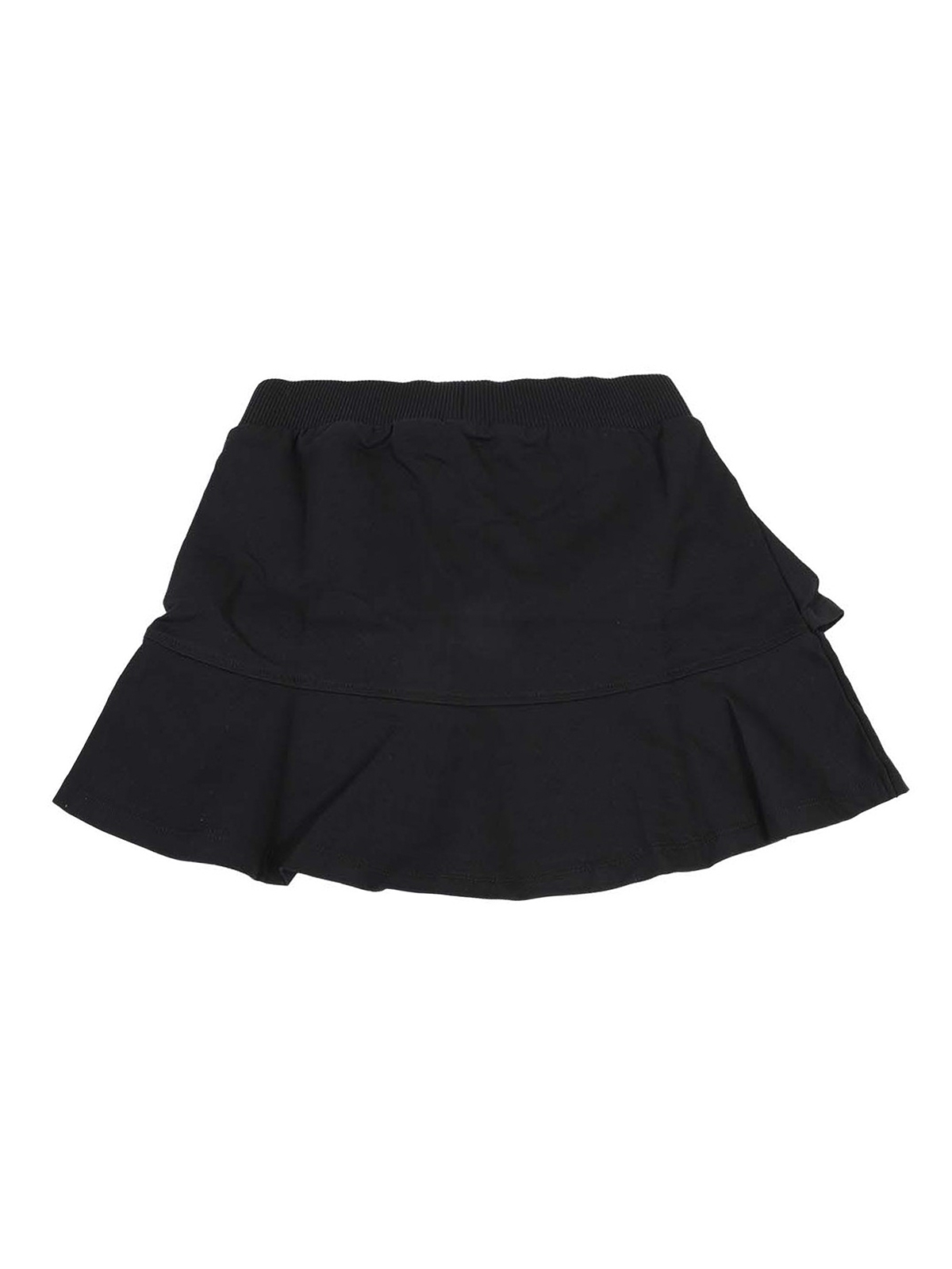 Jupe Midi Noire En Coton Moschino Uptown - Taille 10 - Occasion Parfaite Pour Femme