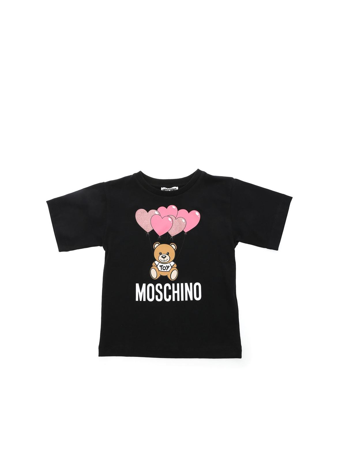Moschino Kids - Heart Teddy Bear t-shirt black -
