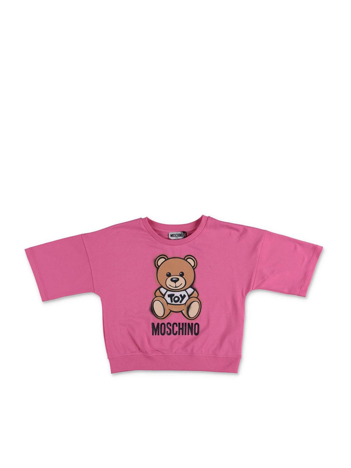 Moschino Kids Oversized T-shirt in pink Pink HDM03XLBA1850533