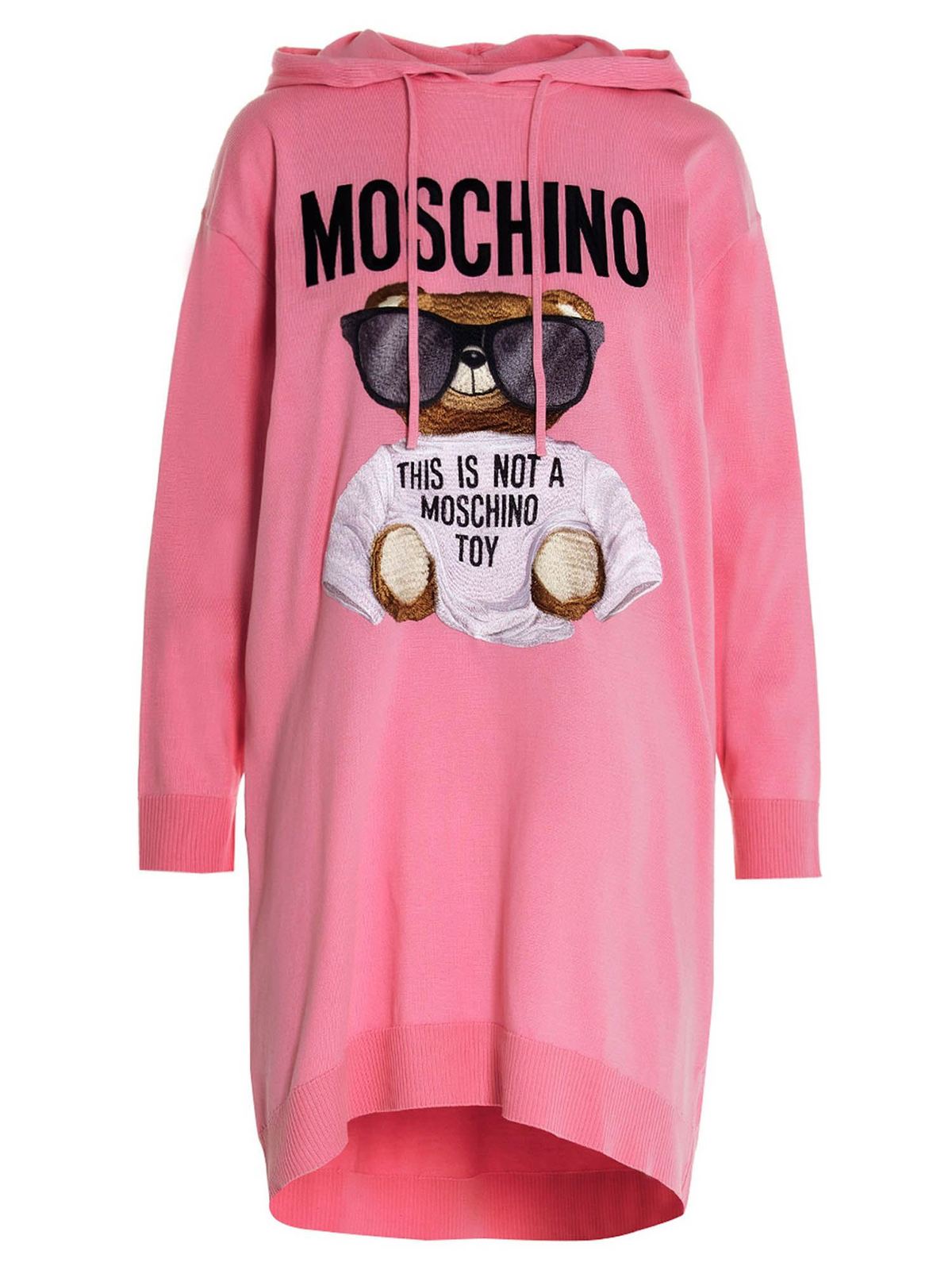 Vestito felpa outlet moschino