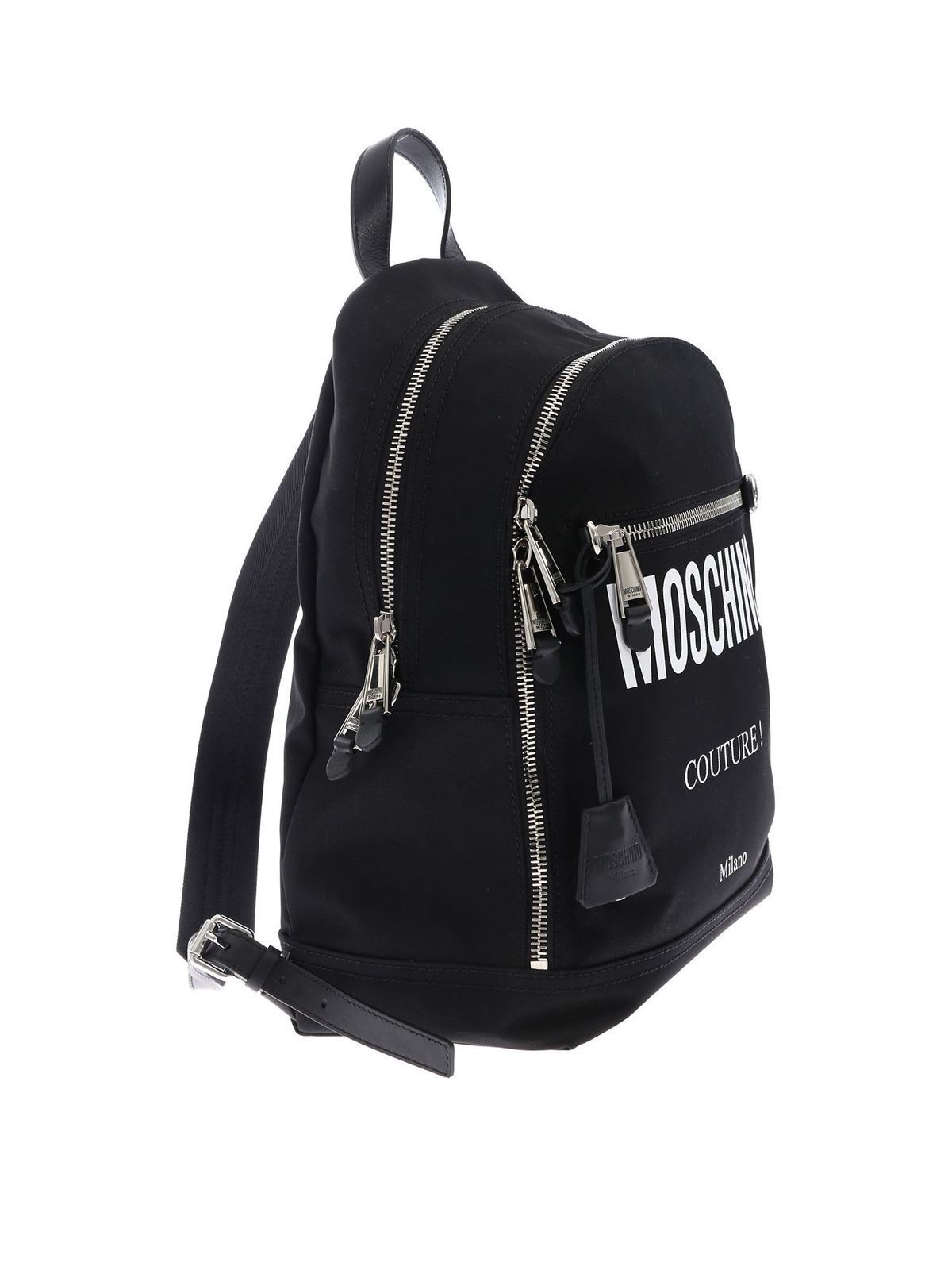 wol incompleet inval Backpacks Moschino - Moschino Couture backpack in black - 760682012555