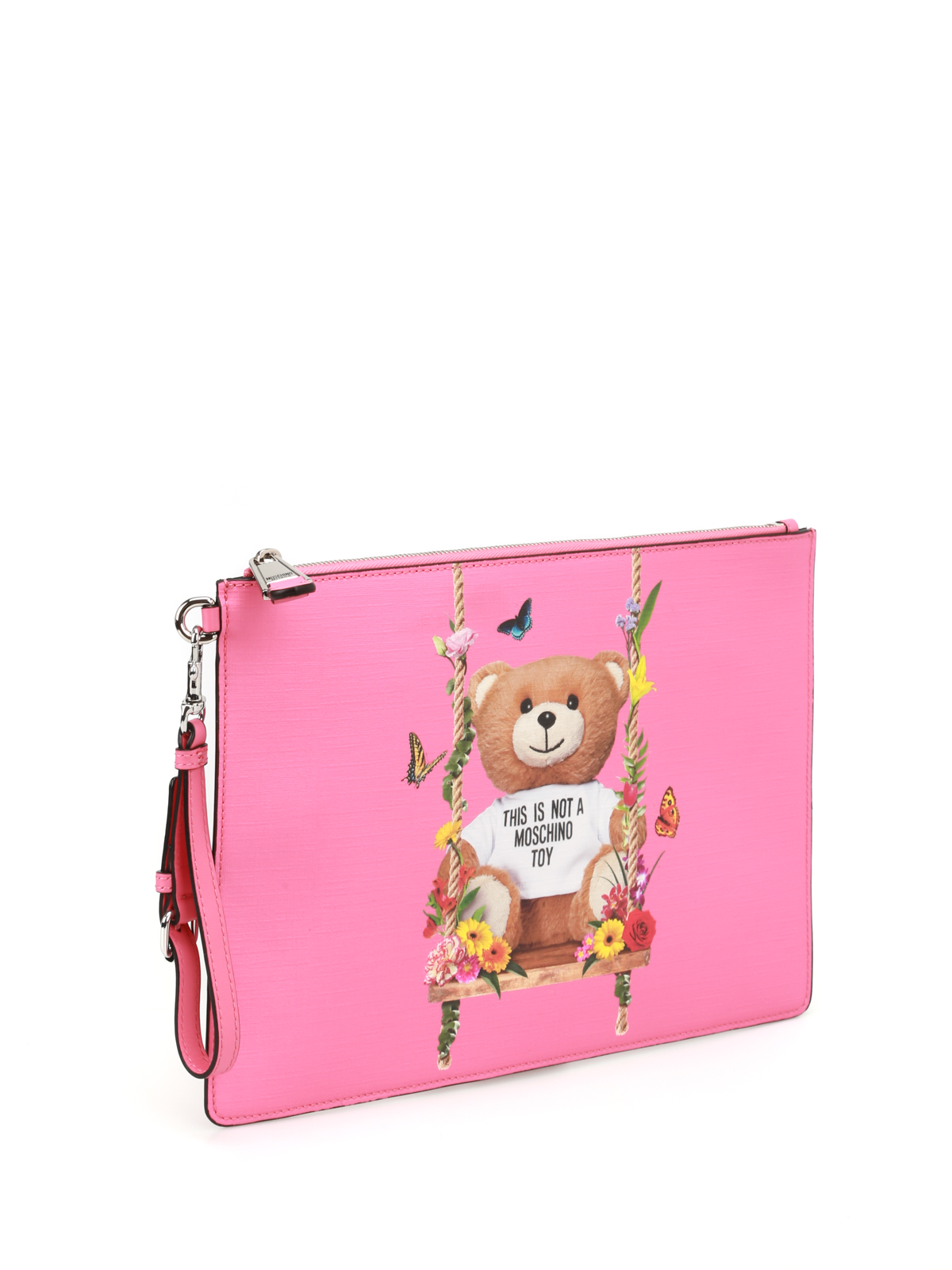 モスキーノ　クマ型ポーチ THIS IS NOT A MOSCHINO TOY Moschino This Is Not A Moschino Toy pink bag|2A84458210A1206