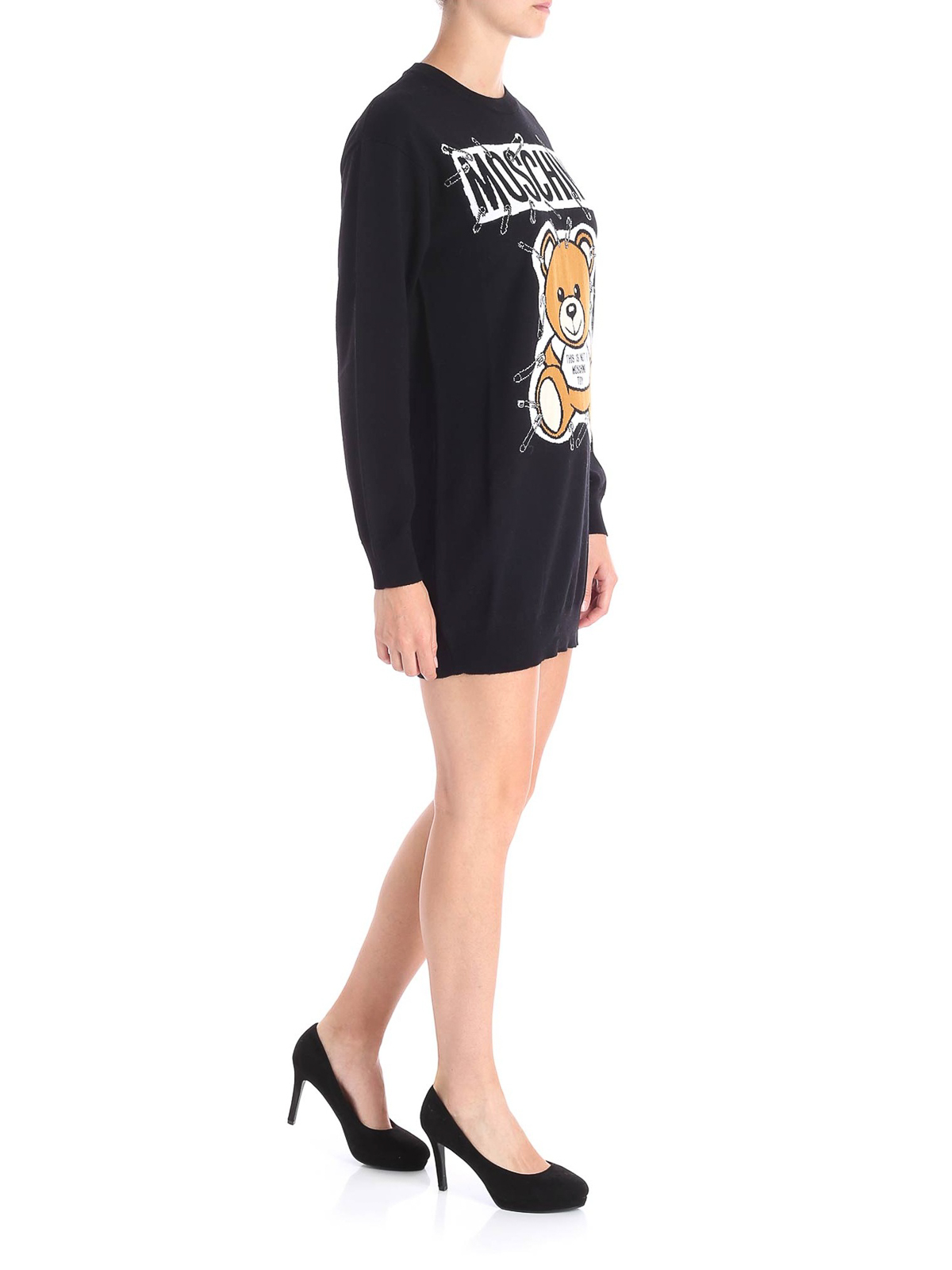 Moschino This is not a Moschino Toy virgin wool dress