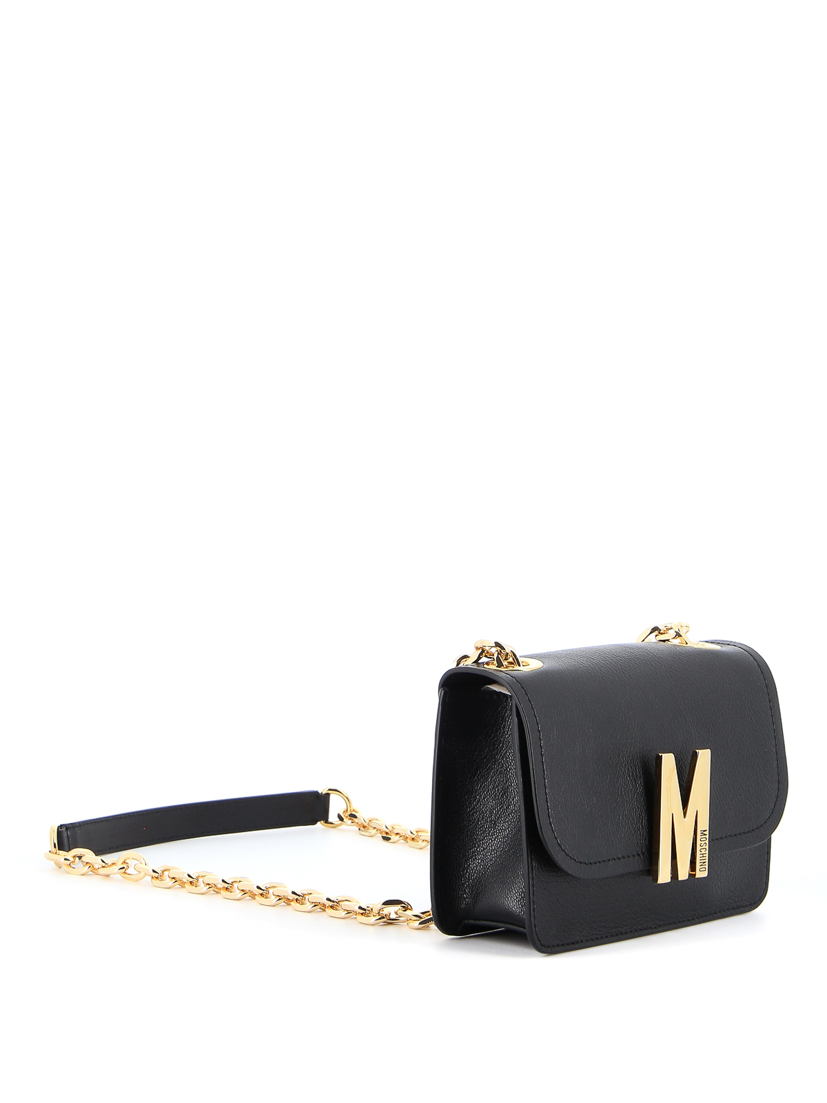 Moschino m discount quilted shoulder bag