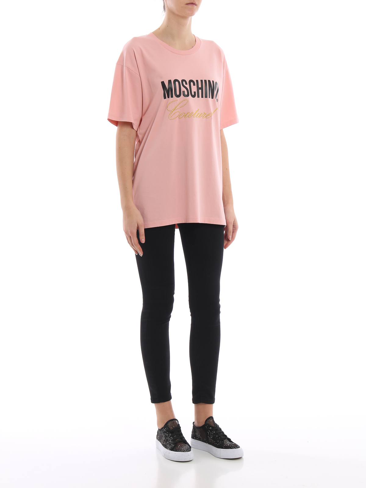 Moschino Couture Cotton T-Shirt