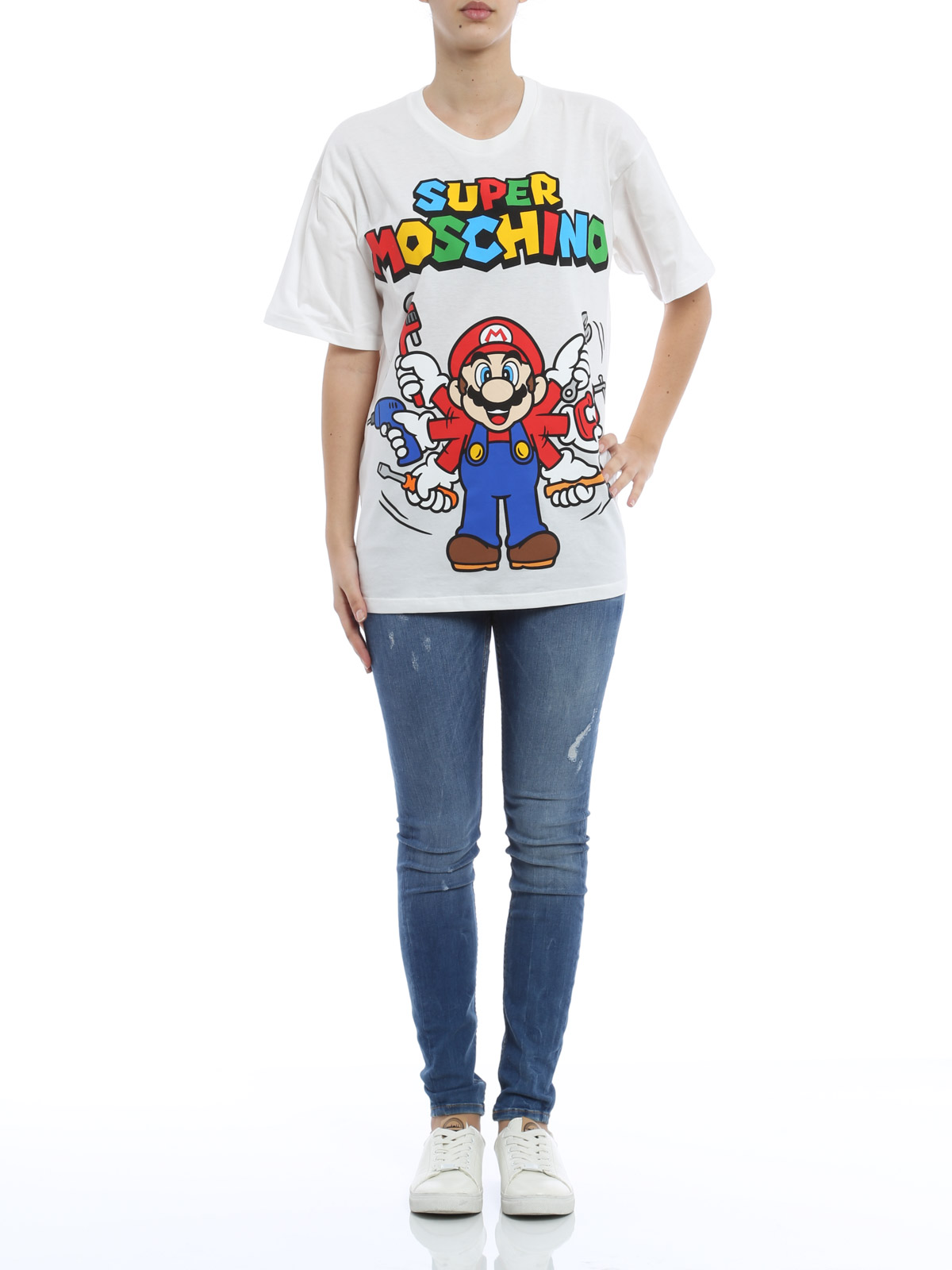 Moschino Super Moschino T-shirt - White - Women | V07074401002