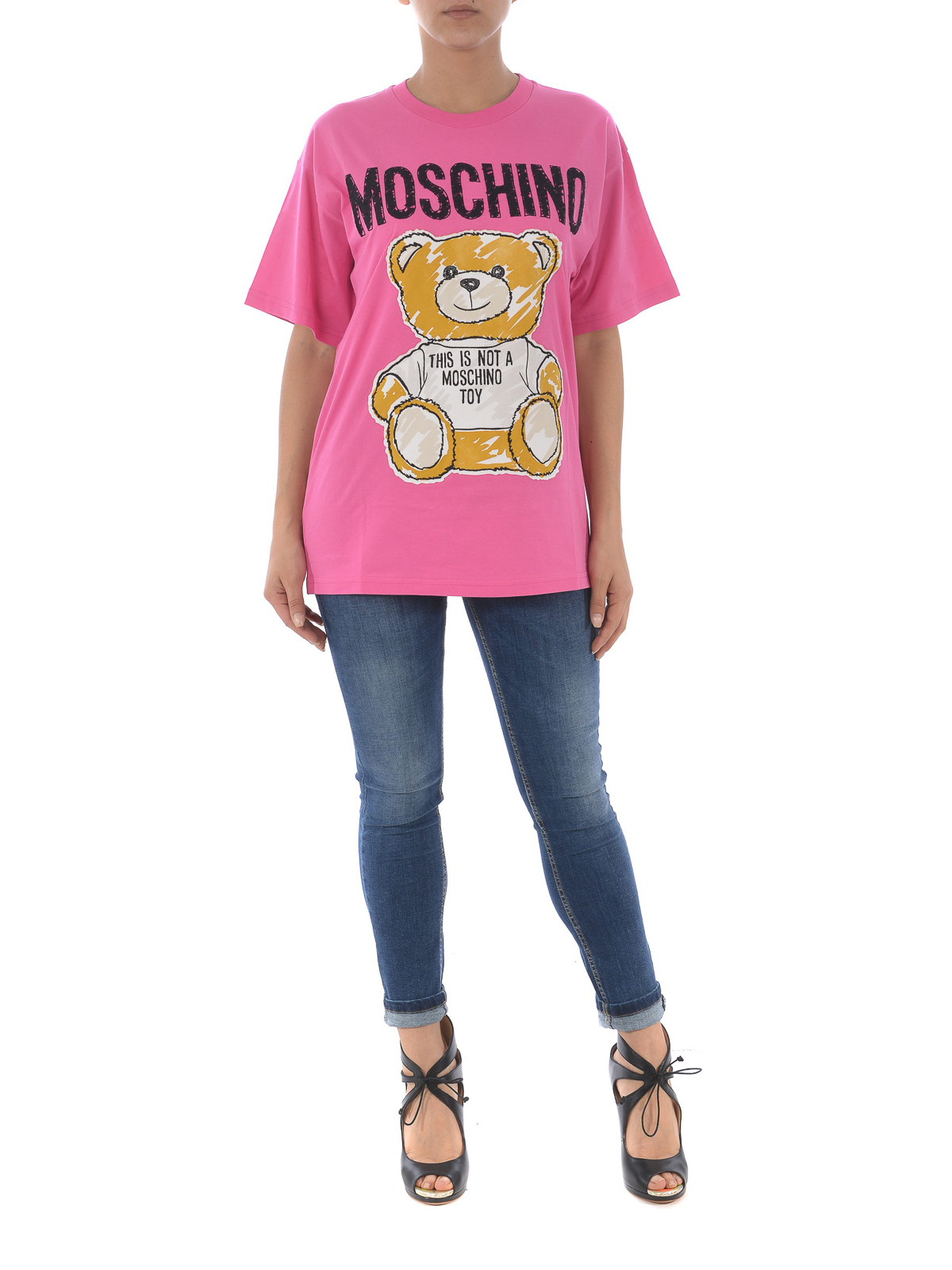 MOSCHINO コットンオーバーT