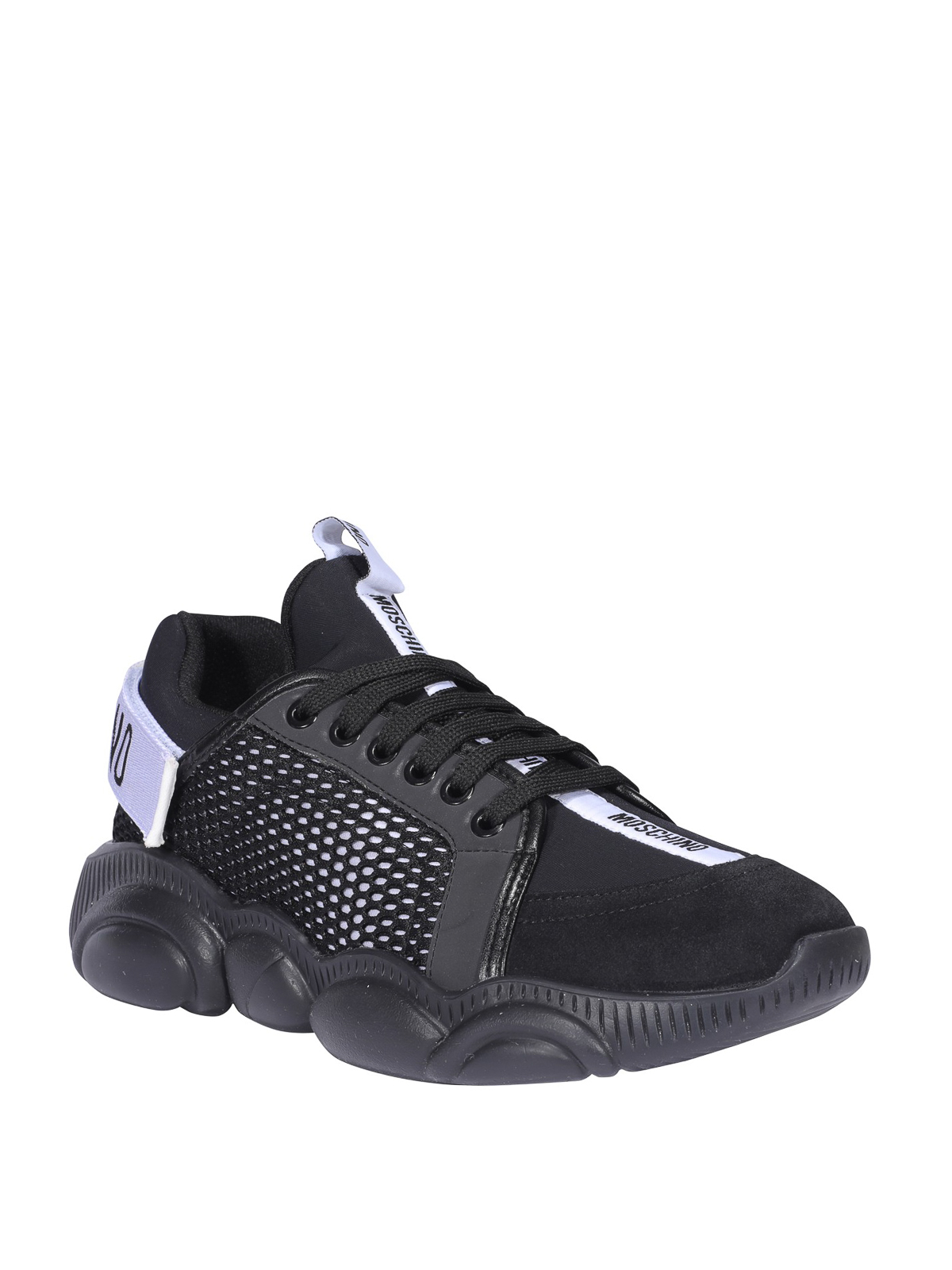 Moschino Logo tape sneakers - Black - Men | MB15133G1CGJ100A
