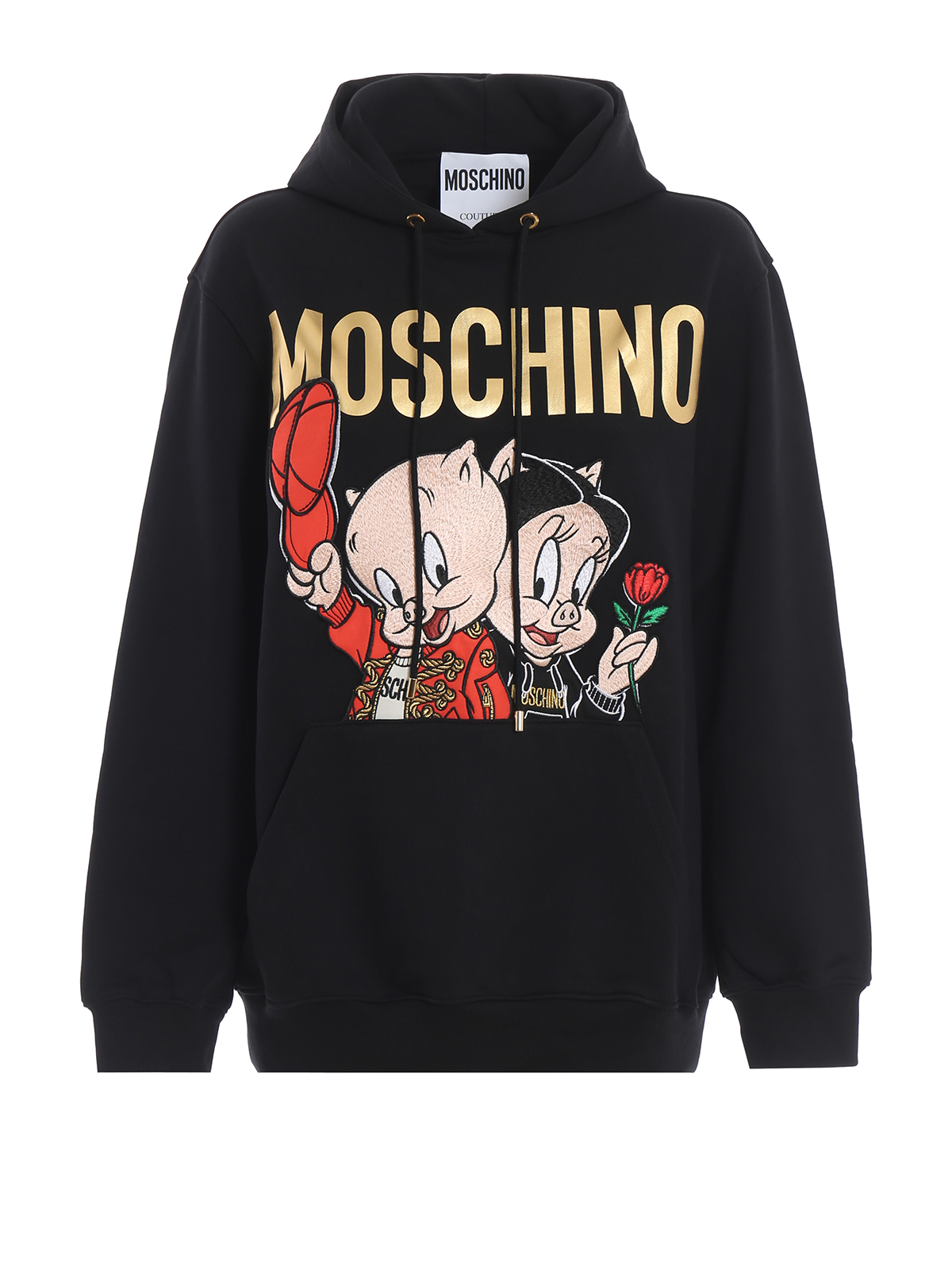 Moschino Chinese New Year hoodie - Black - Women|A177910271555