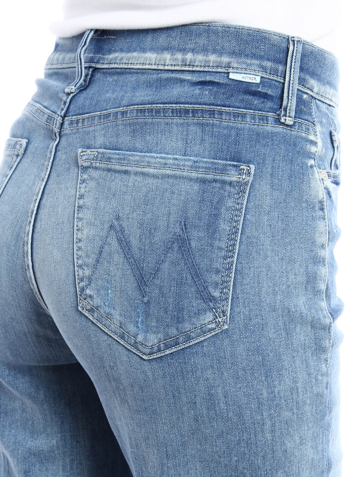 Flared jeans Mother Undone Hem Maverick jeans - 1994173DOUBLETIME