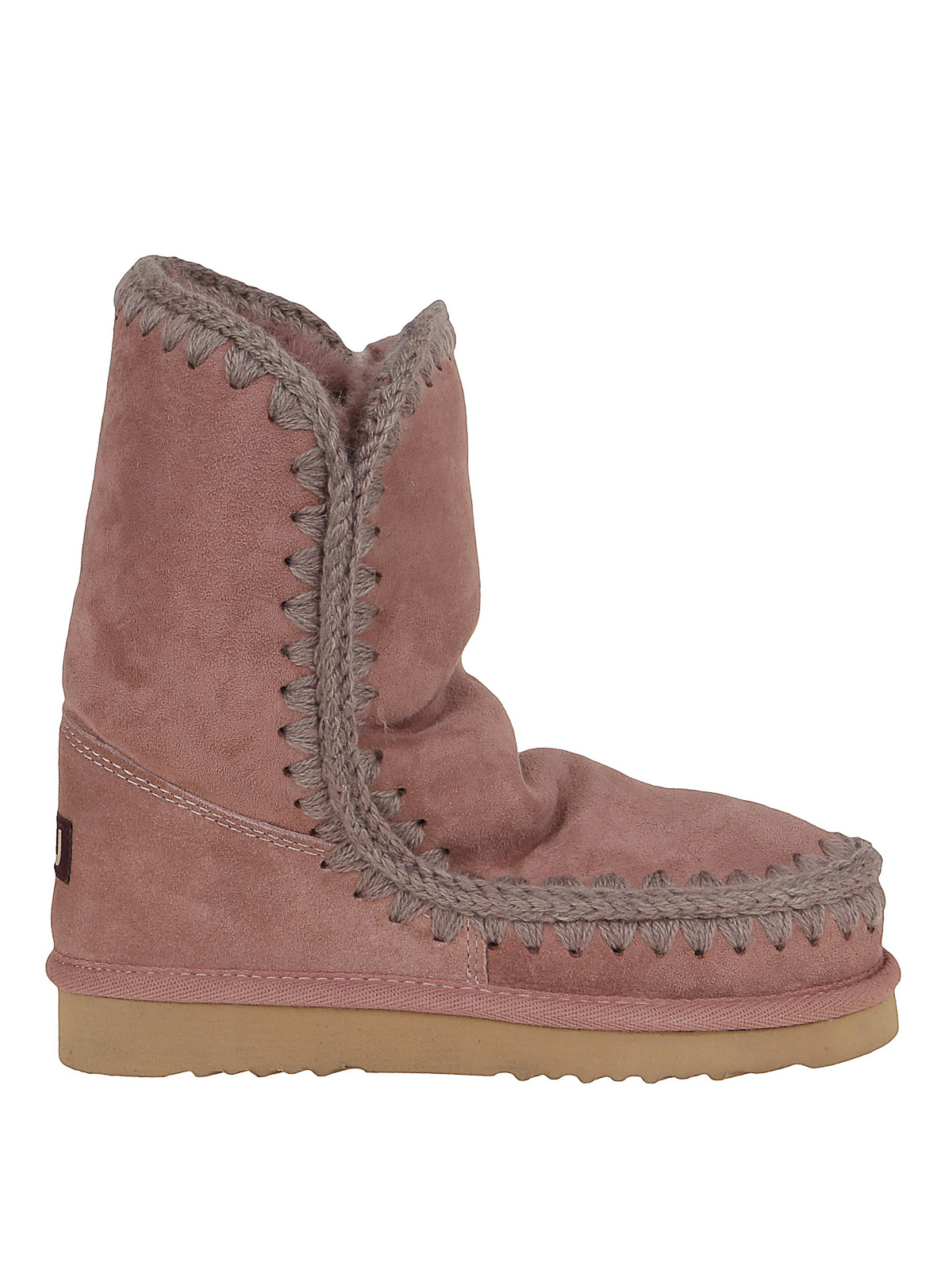 Suede Ankle Boots Mou Boots Camel Mou Eskimo 24 Booties Pink Women