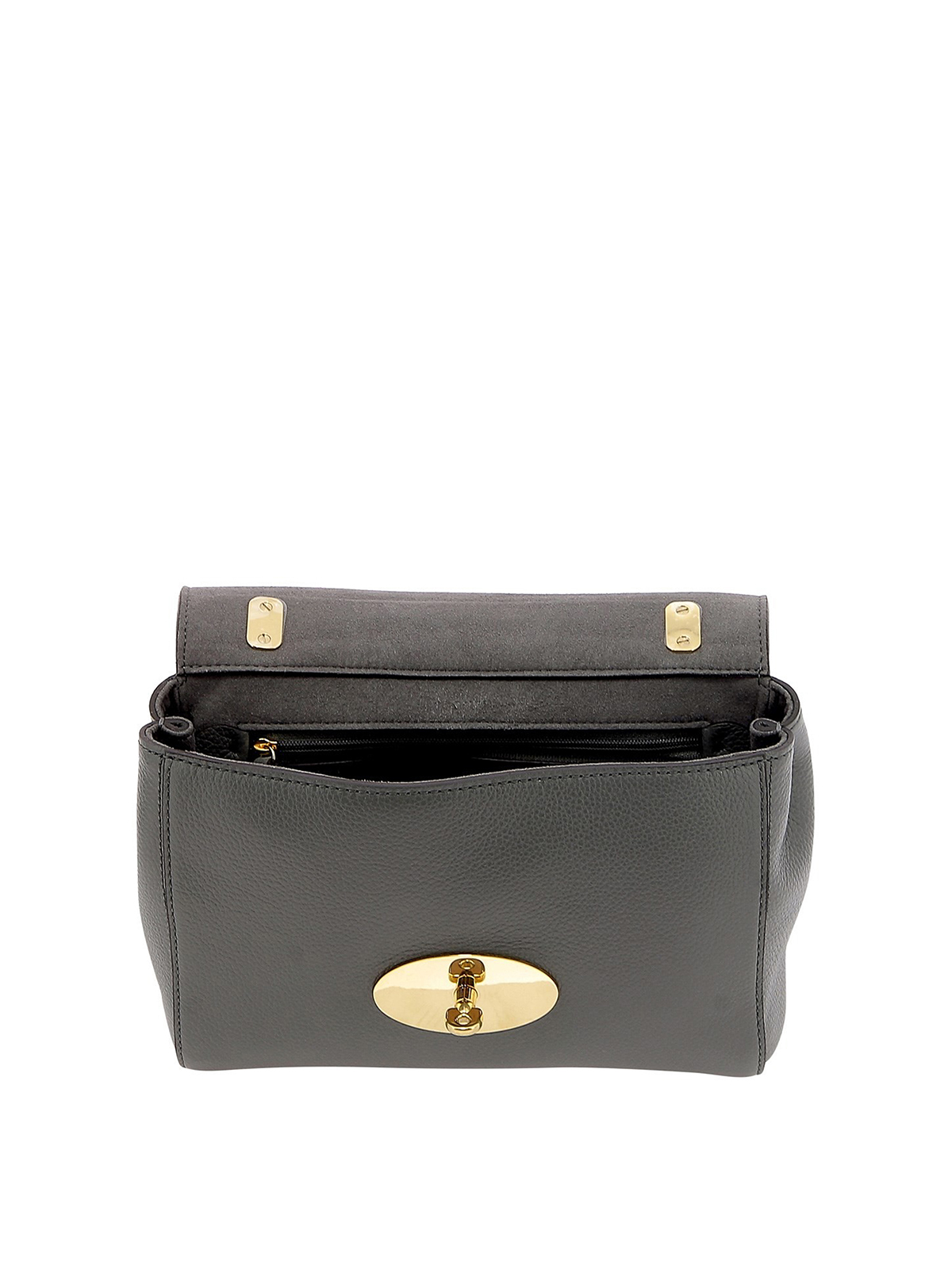 Shop Mulberry Lily Small Bag In Grey