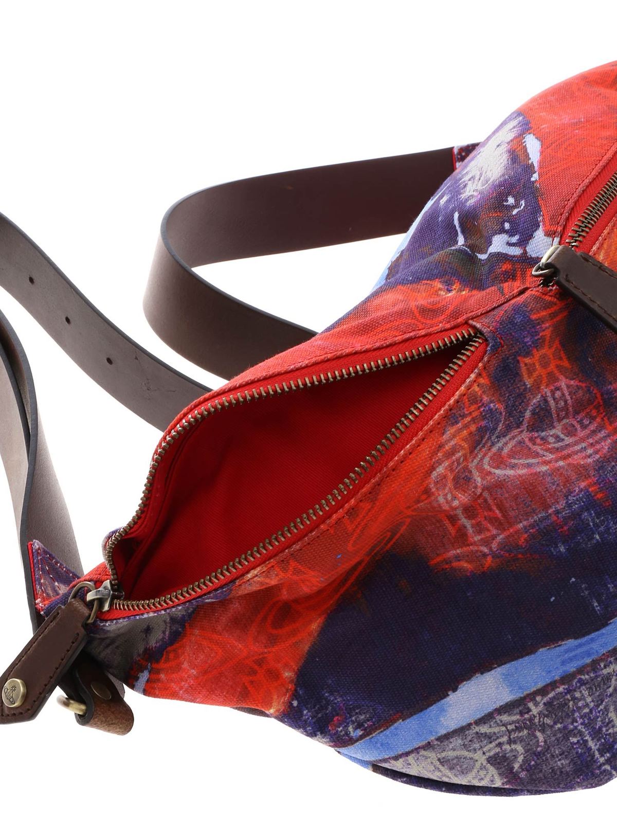 Shop Vivienne Westwood Multicolor Albert Xl Belt Bag