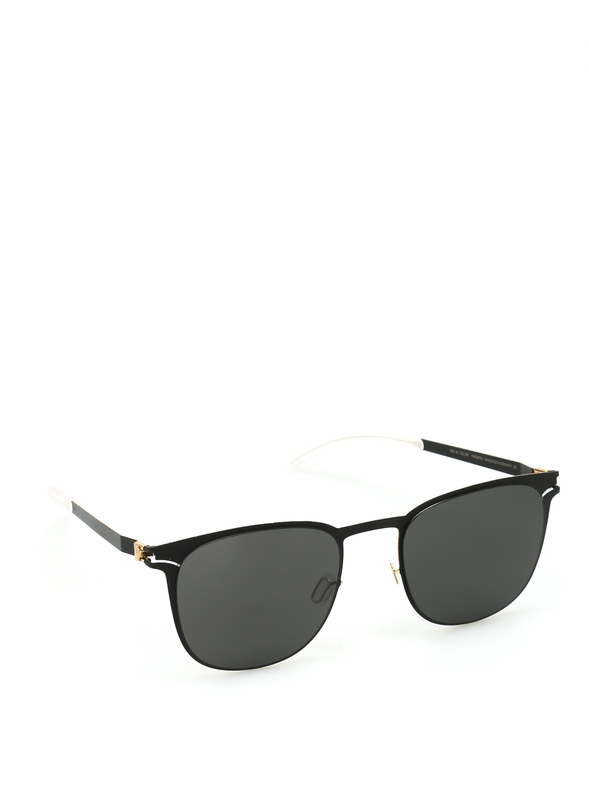 Mykita Brody sunglasses Black Women BRODY279BLACKGOLDEDGES