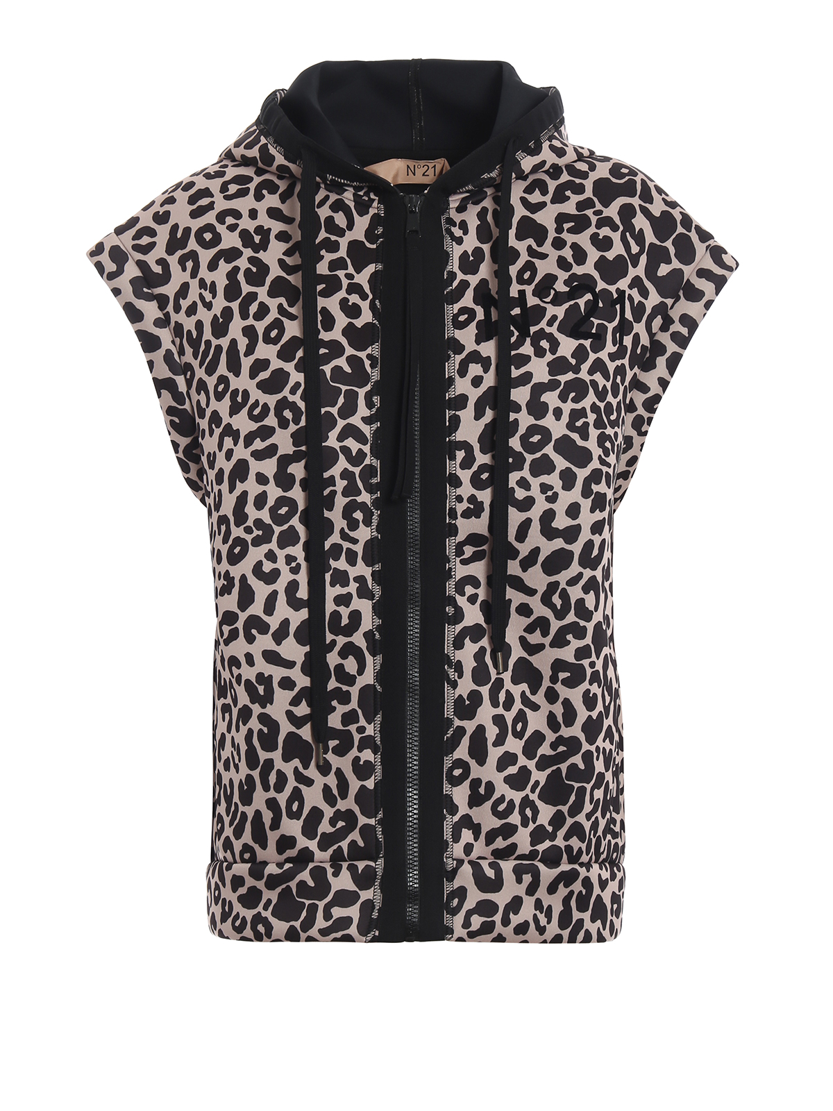 Animal sleeveless hoodie best sale