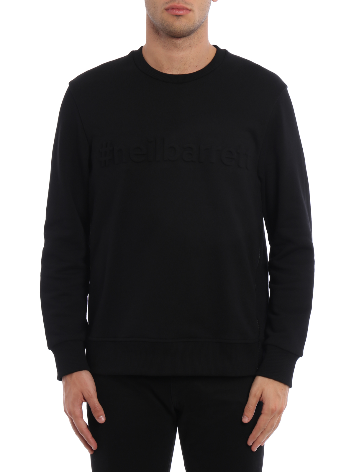 Sweatshirts & Sweaters Neil Barrett - Bomber fit zip detailed