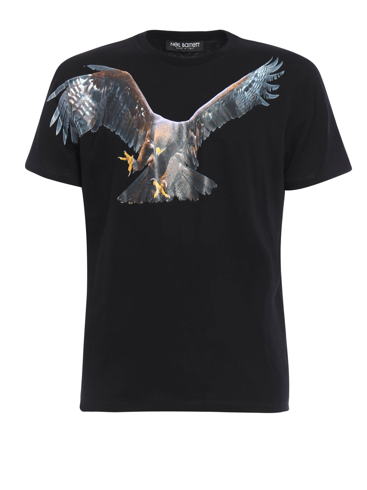 Neil Barrett Eagle print T-shirt - Black - Men | BJT167SB554S01