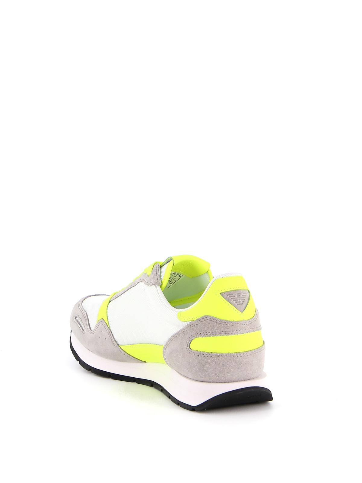 Trainers Emporio Armani Neon detailed runner sneakers