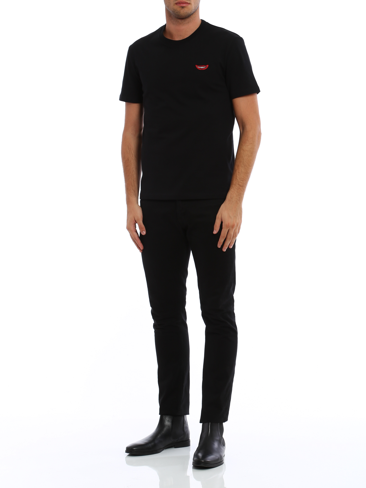 Stella Mccartney No Smile No Service T-shirt|484471SIP251000