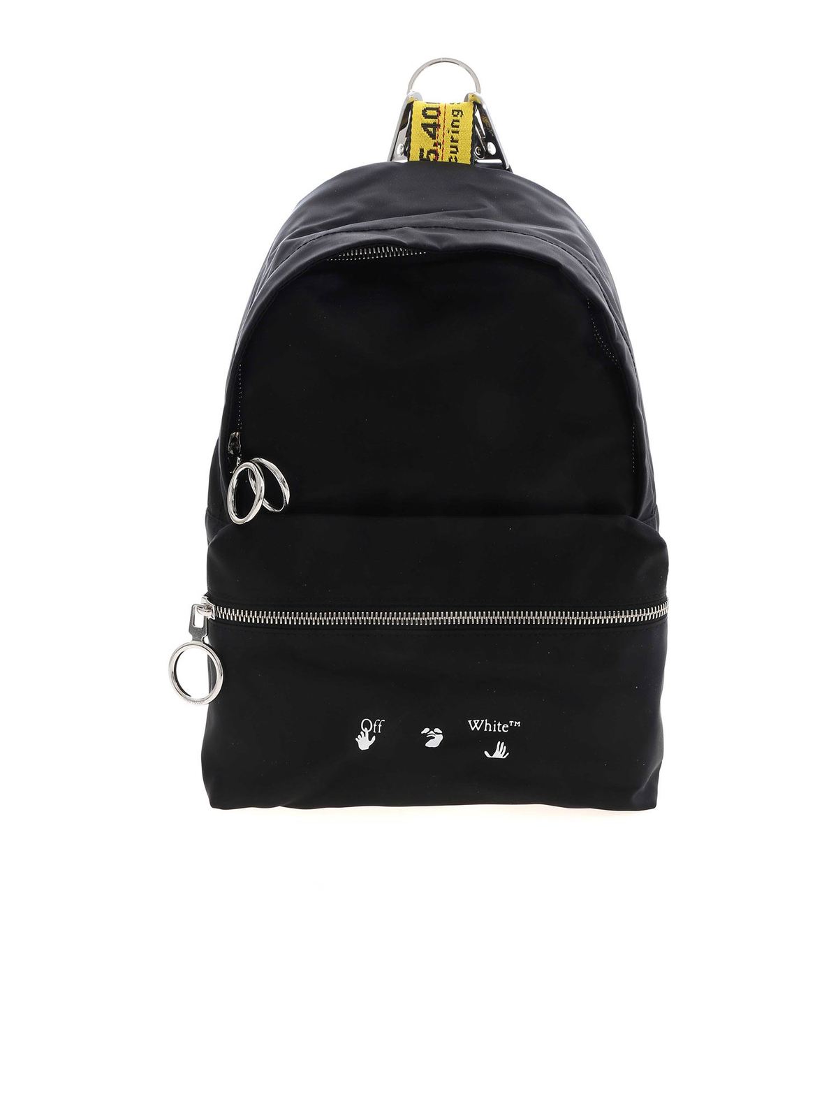 Backpacks Off-White - Mini backpack in black - OMNB017R21FAB0011000