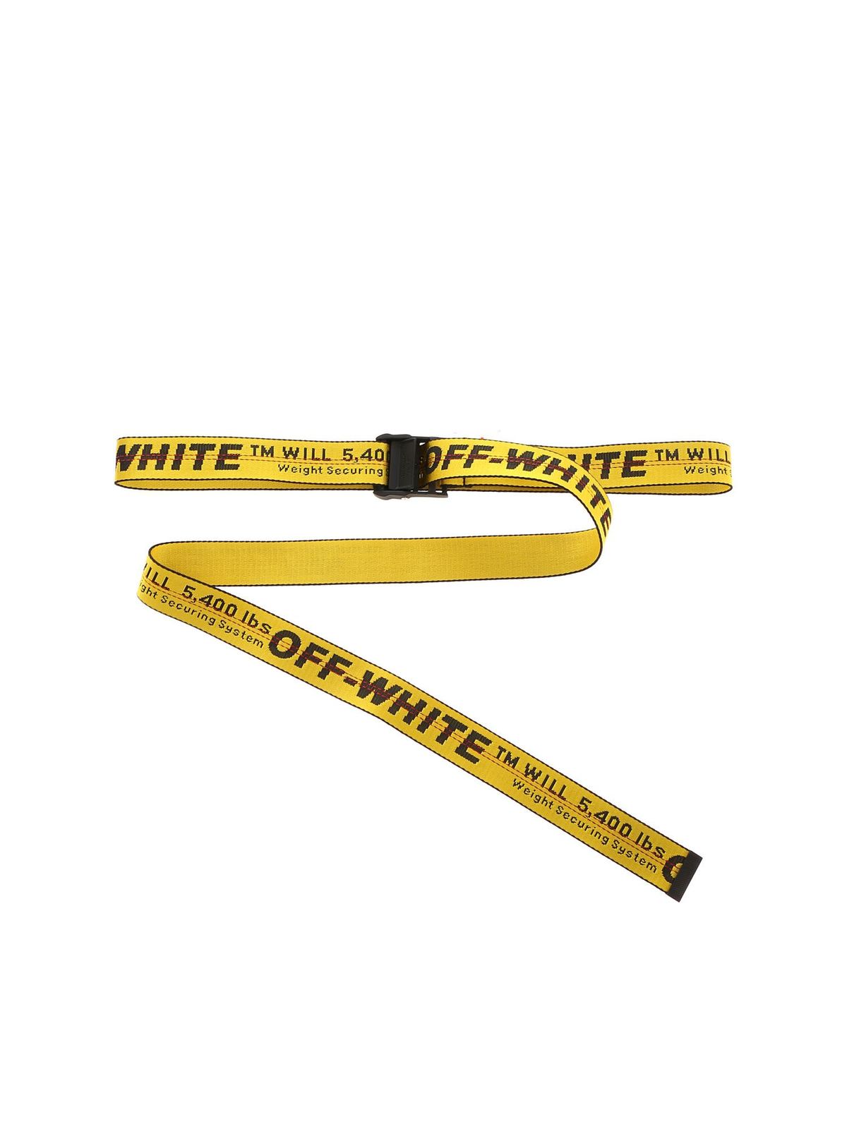Tranquilidad de espíritu persecucion Mente Cinturones Off-White - Cinturón - Amarillo - OMRB012R206470016000