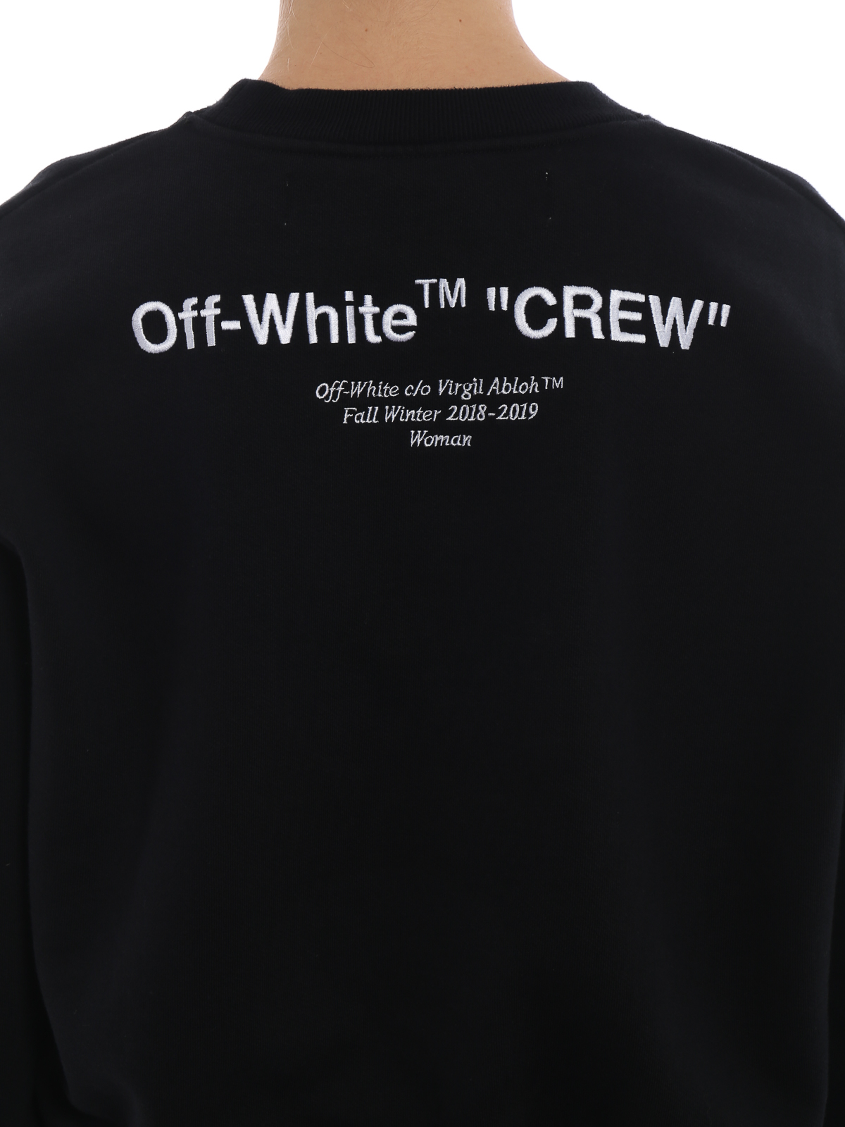 (M)(国内定価63000円) OFF WHITE crew neck
