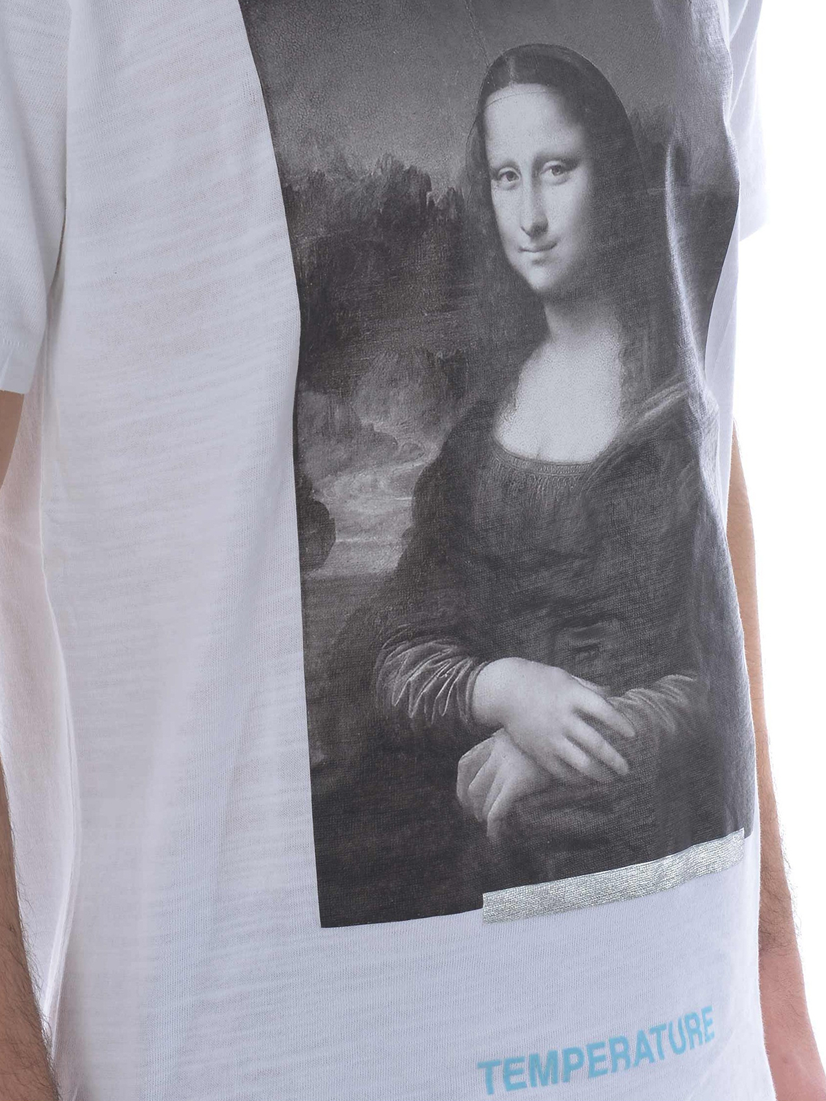 MONALISA SLIM S/S TEE in white