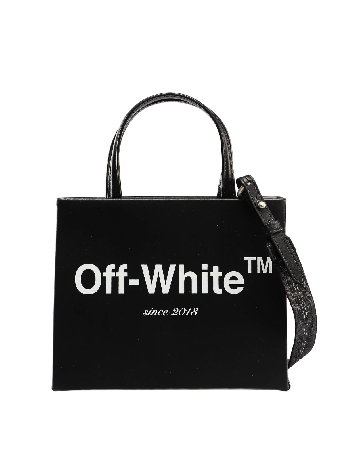 Cross body bags Off-White - Box Mini leather bag