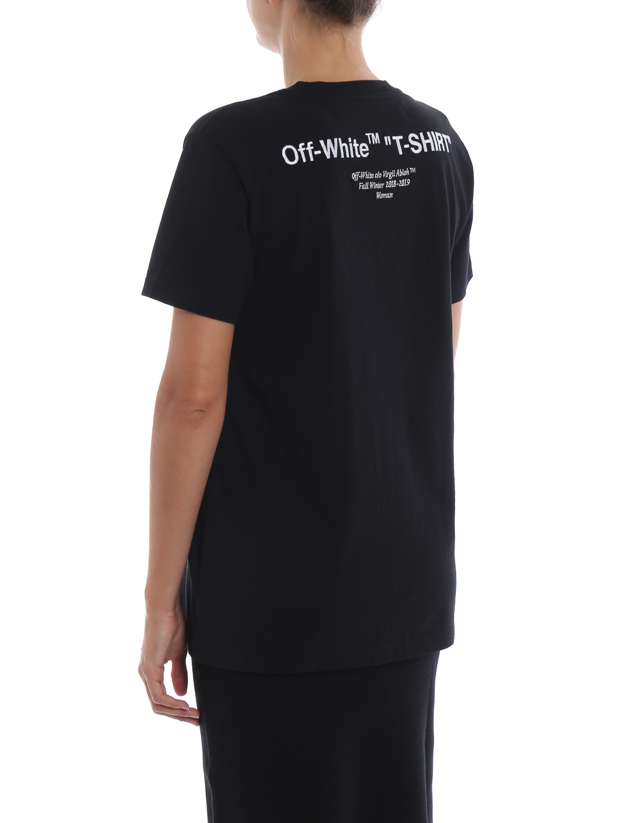 Tシャツ Off-White - Tシャツ - 黒 - OWAA049E18B070341001 | THEBS