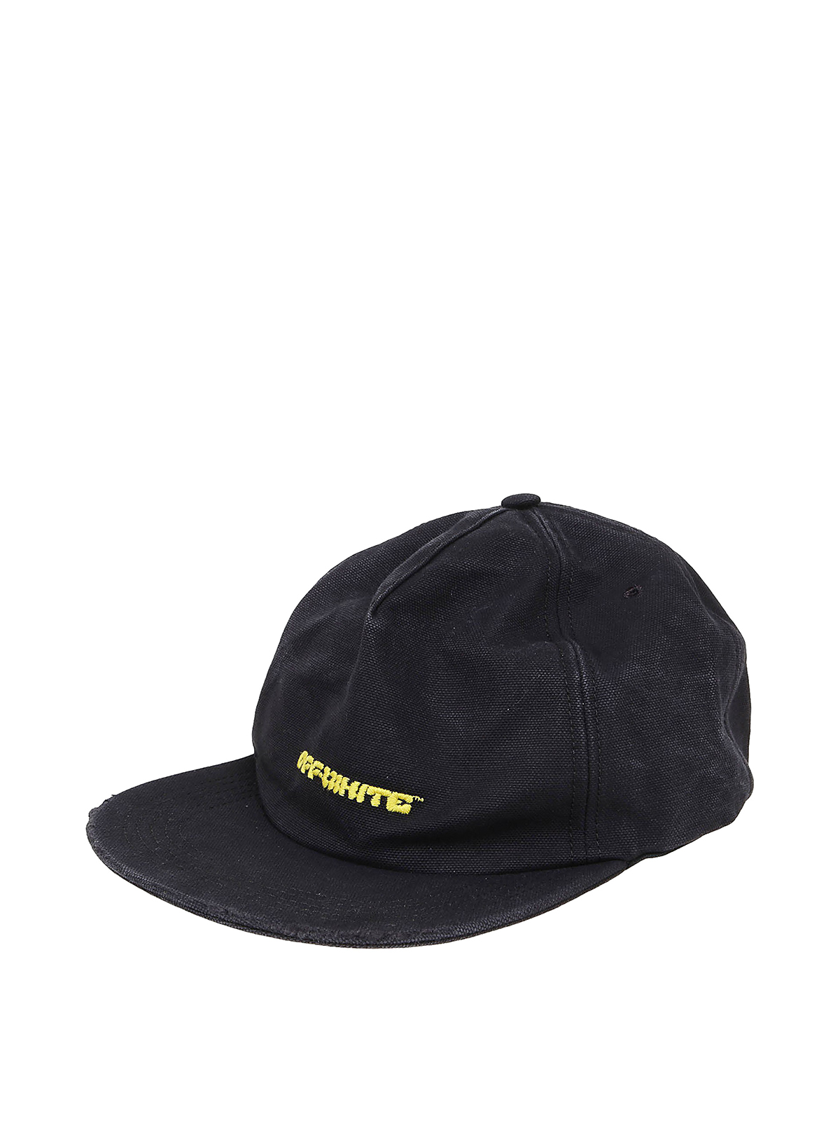 【関税＆送料込み】Off-White Embroidered Cotton Cap Embroidered Logo Cotton Cap_City Country City_W