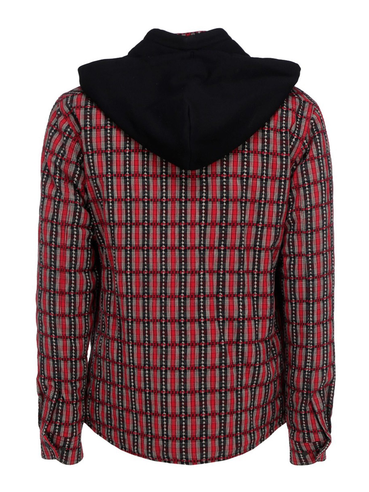 Shop Off-white Patterned Jacket In Red