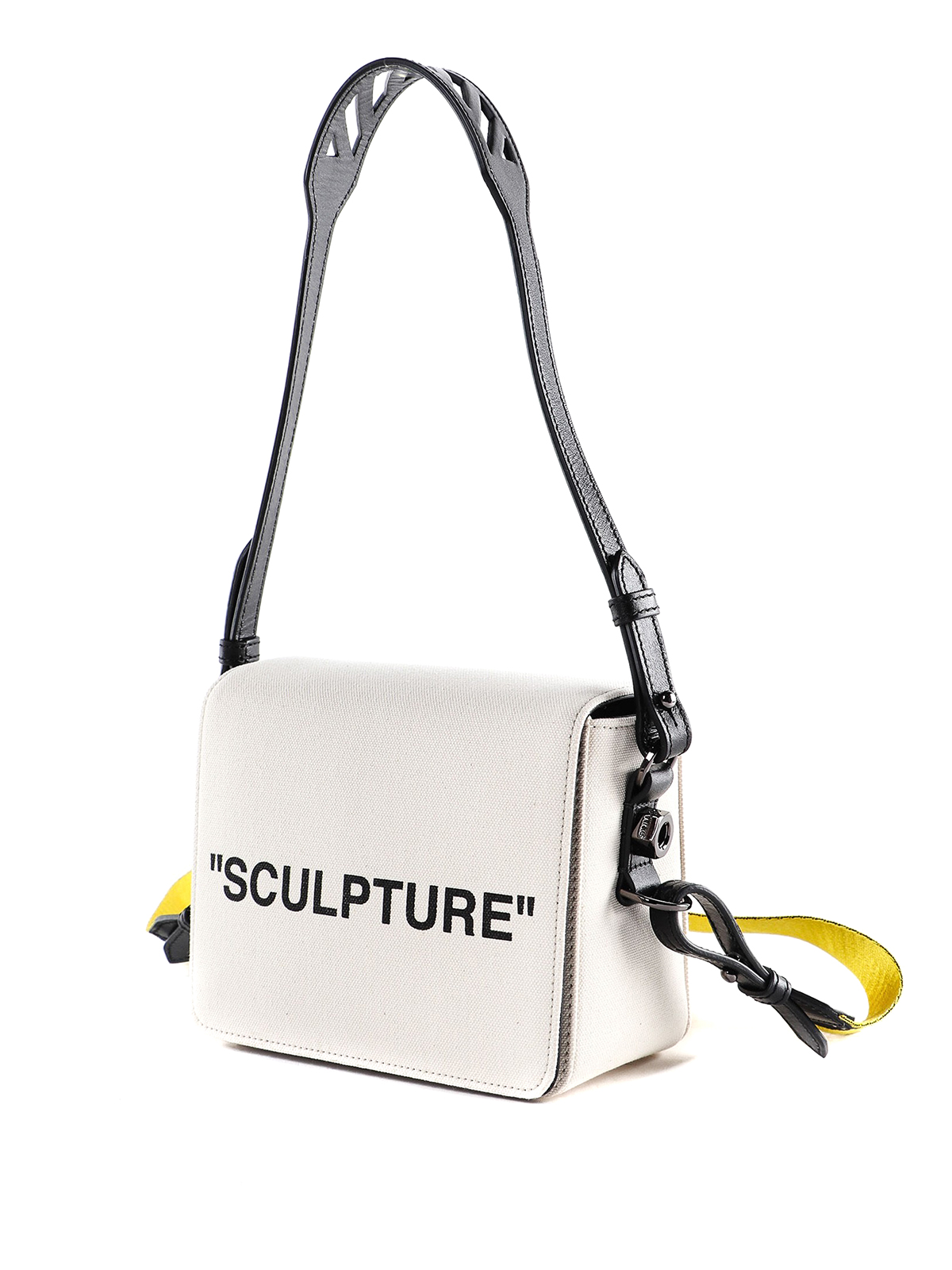 Shoulder bags Off-White - Sculpture canvas flap shoulder bag -  OWNA011R19B640854810