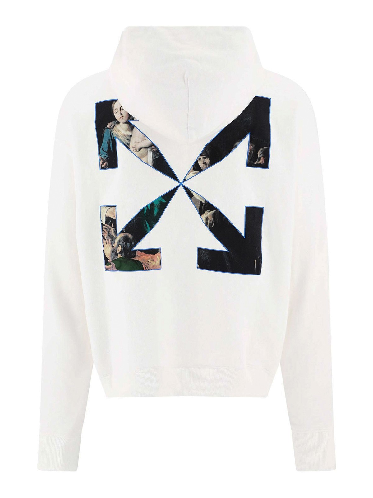 Men's Luxury Sweatshirt - Off-White Hoodie Caravaggio