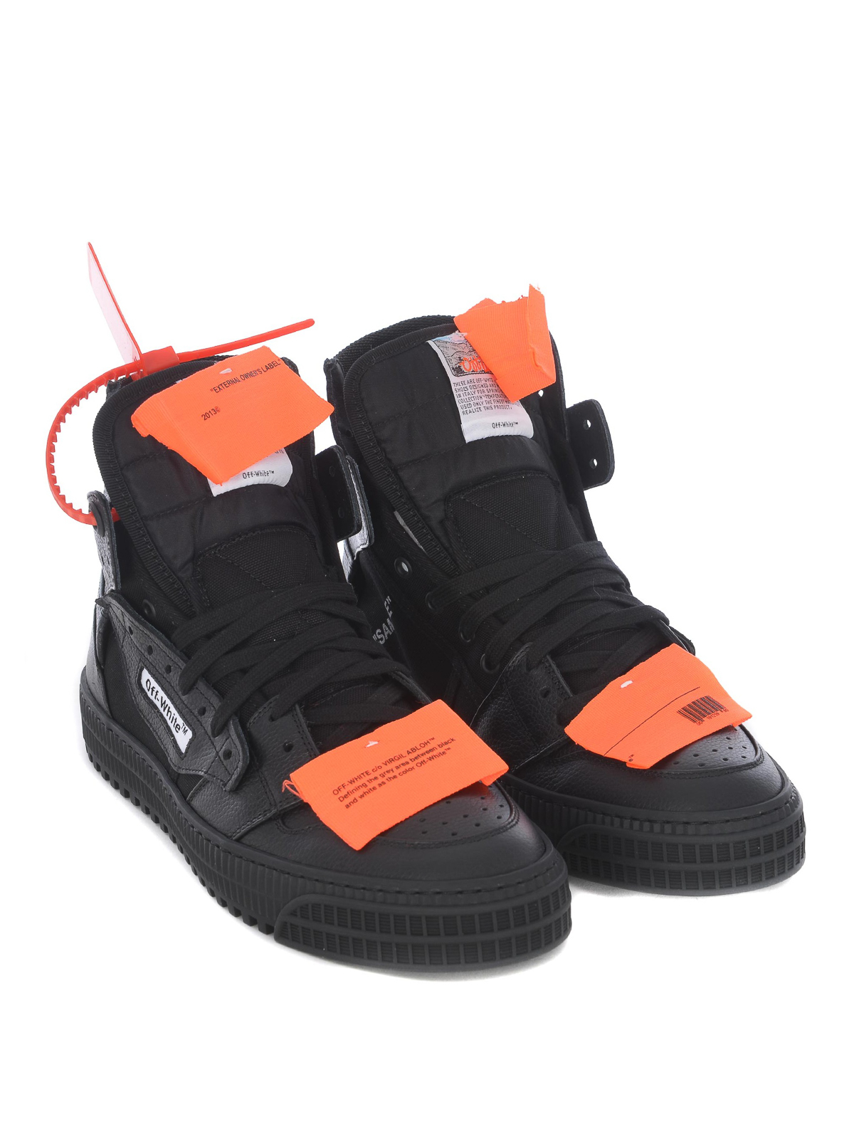 klart Integral bunke Trainers Off-White - Fluo tag sneakers - OMIA065E18A420011000