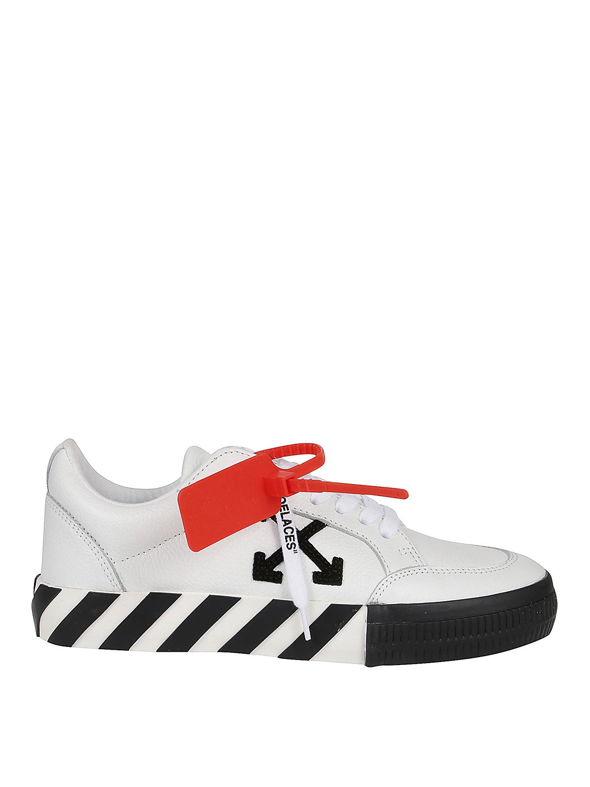 Vulcanized Sneakers in White - Off White