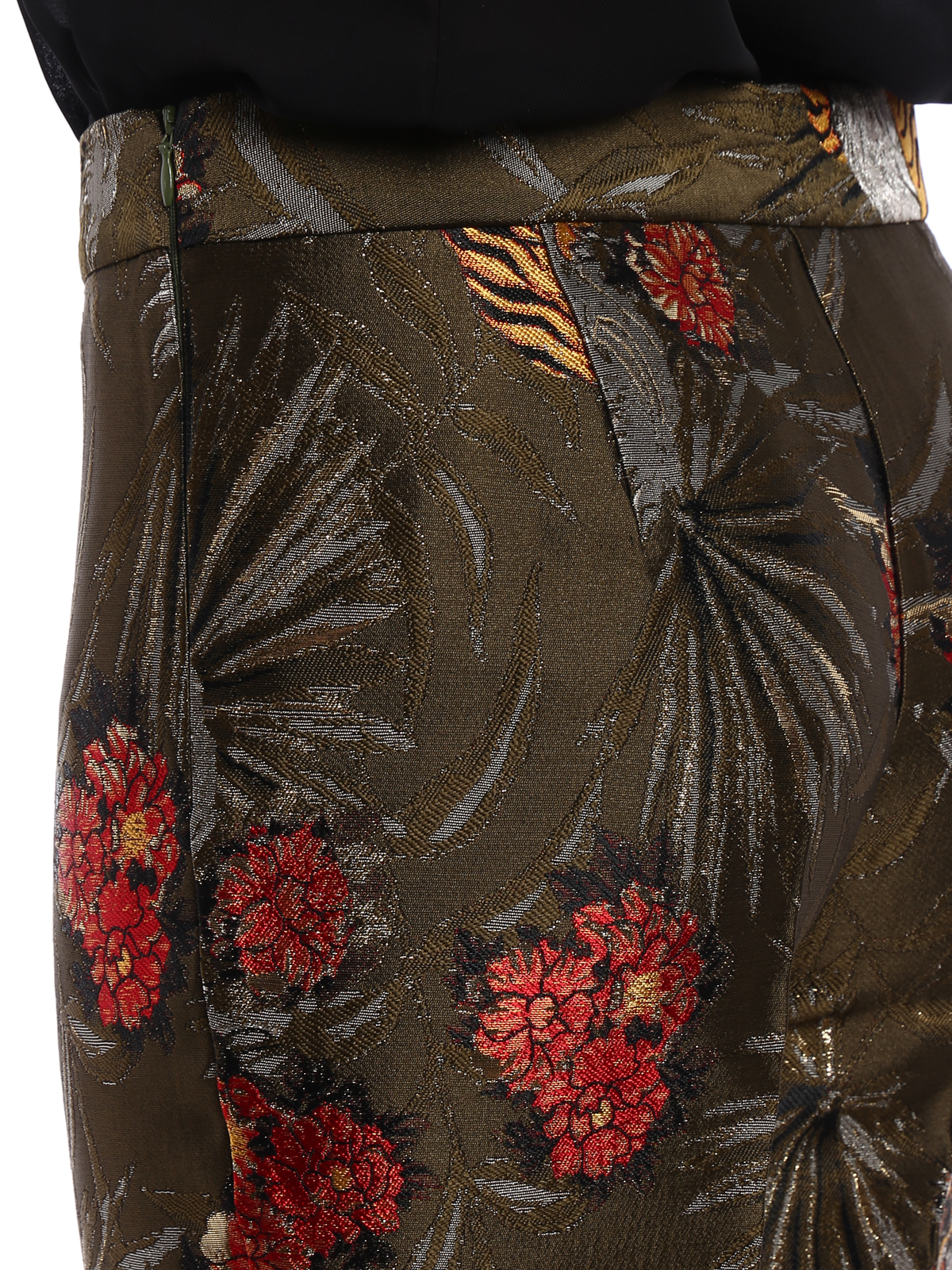 FLORAL JACQUARD TROUSERS  Trousers  ETRO